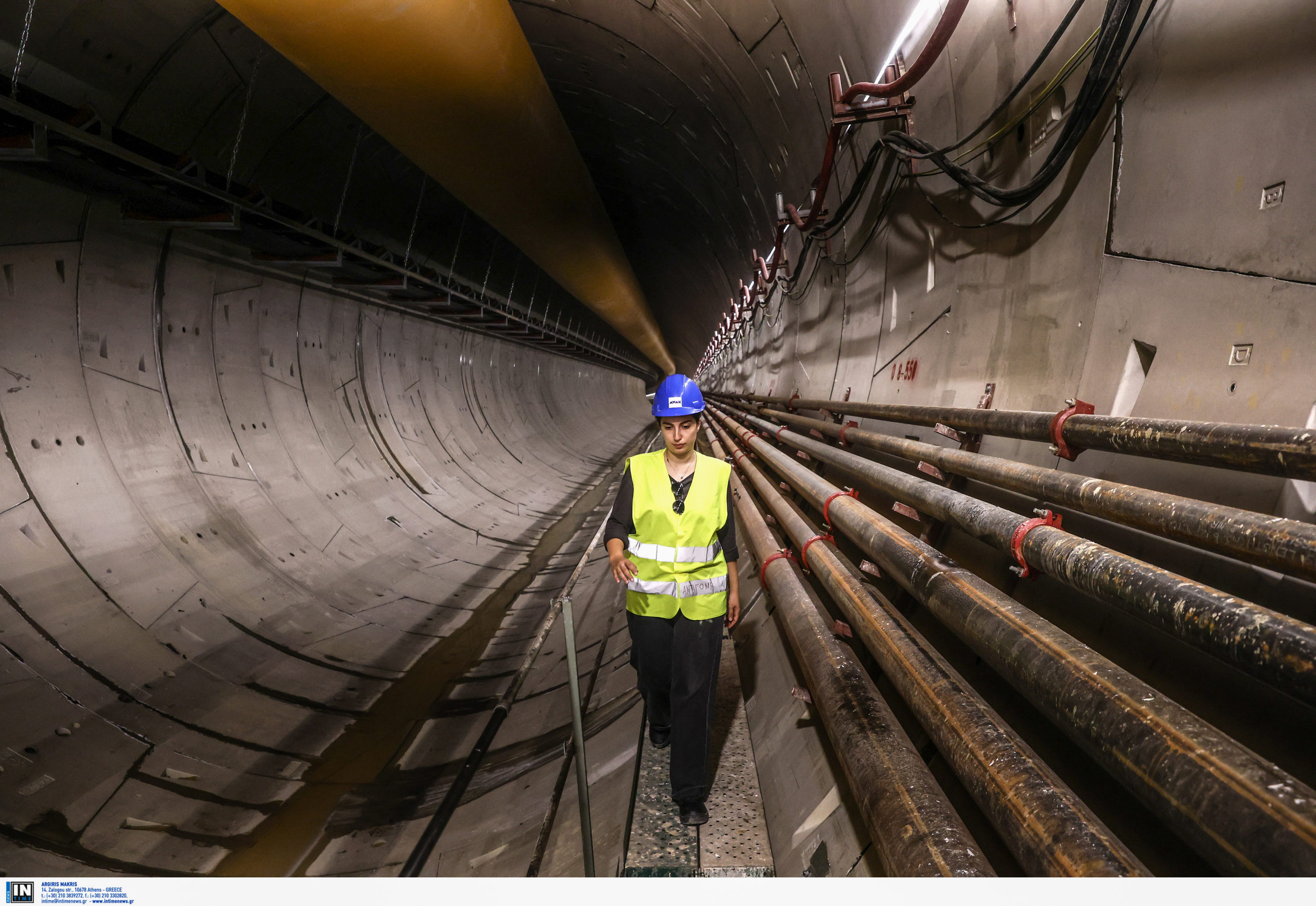 Γραμμή 4 του Μετρό: Στο φρέαρ του Ευαγγελισμού ο μετροπόντικας «Αθηνά»