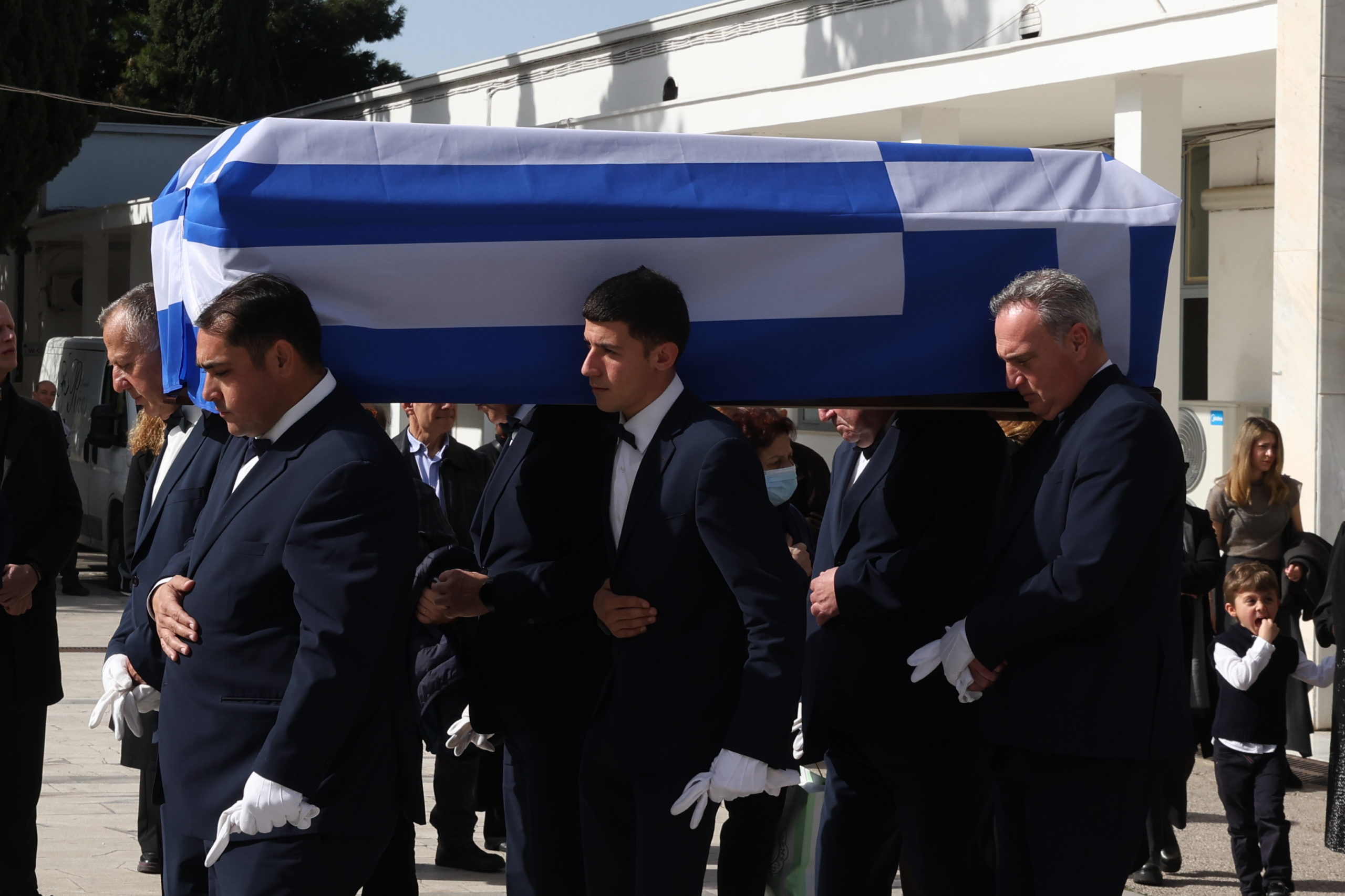 Κηδεία Παπαληγούρας