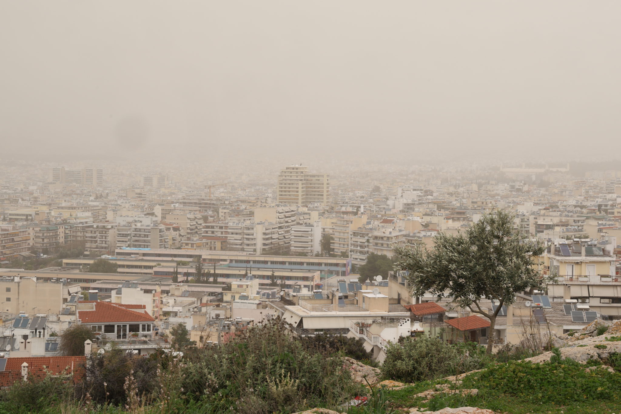 αφρικανική σκόνη Αθήνα