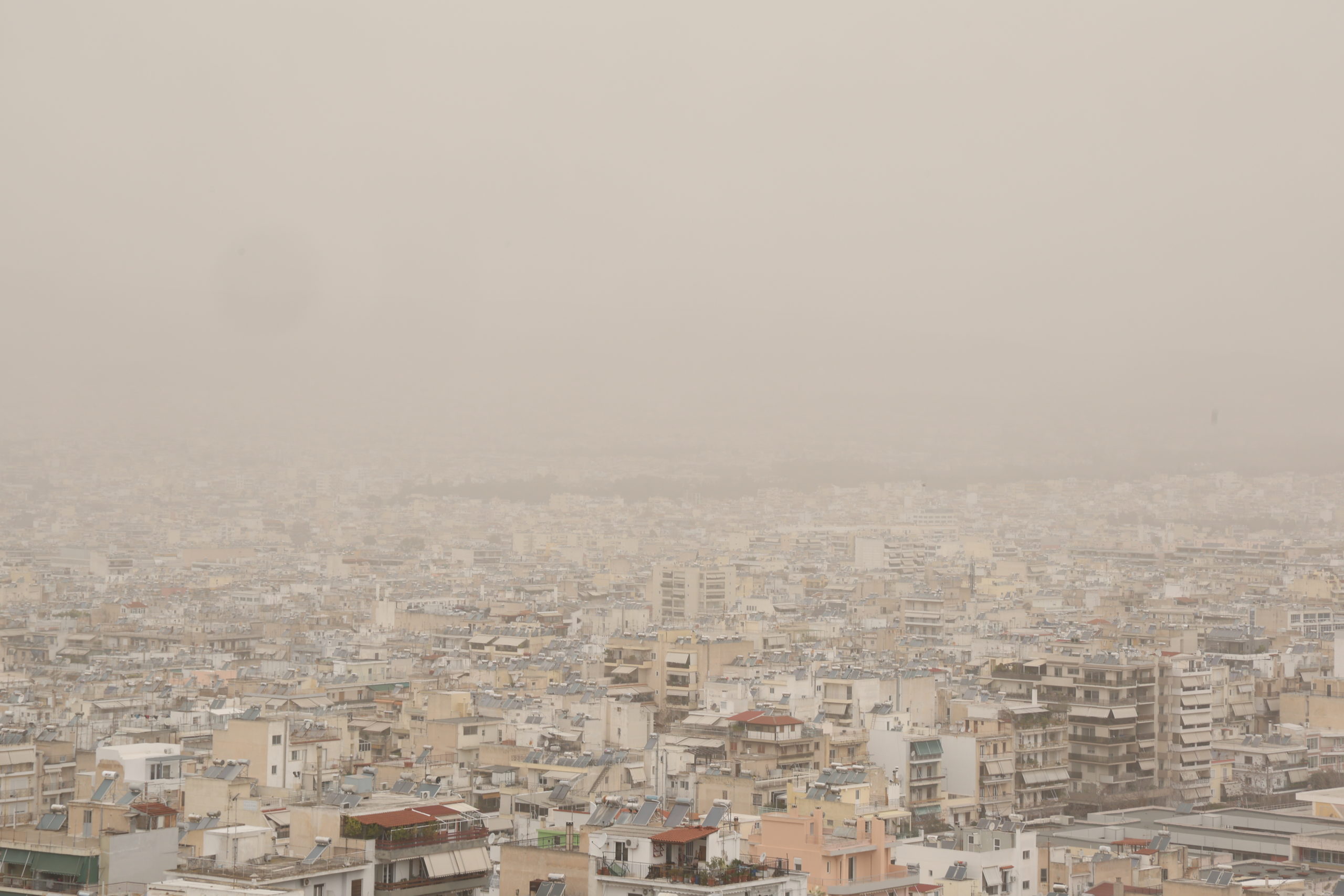 αφρικανική σκόνη Αθήνα