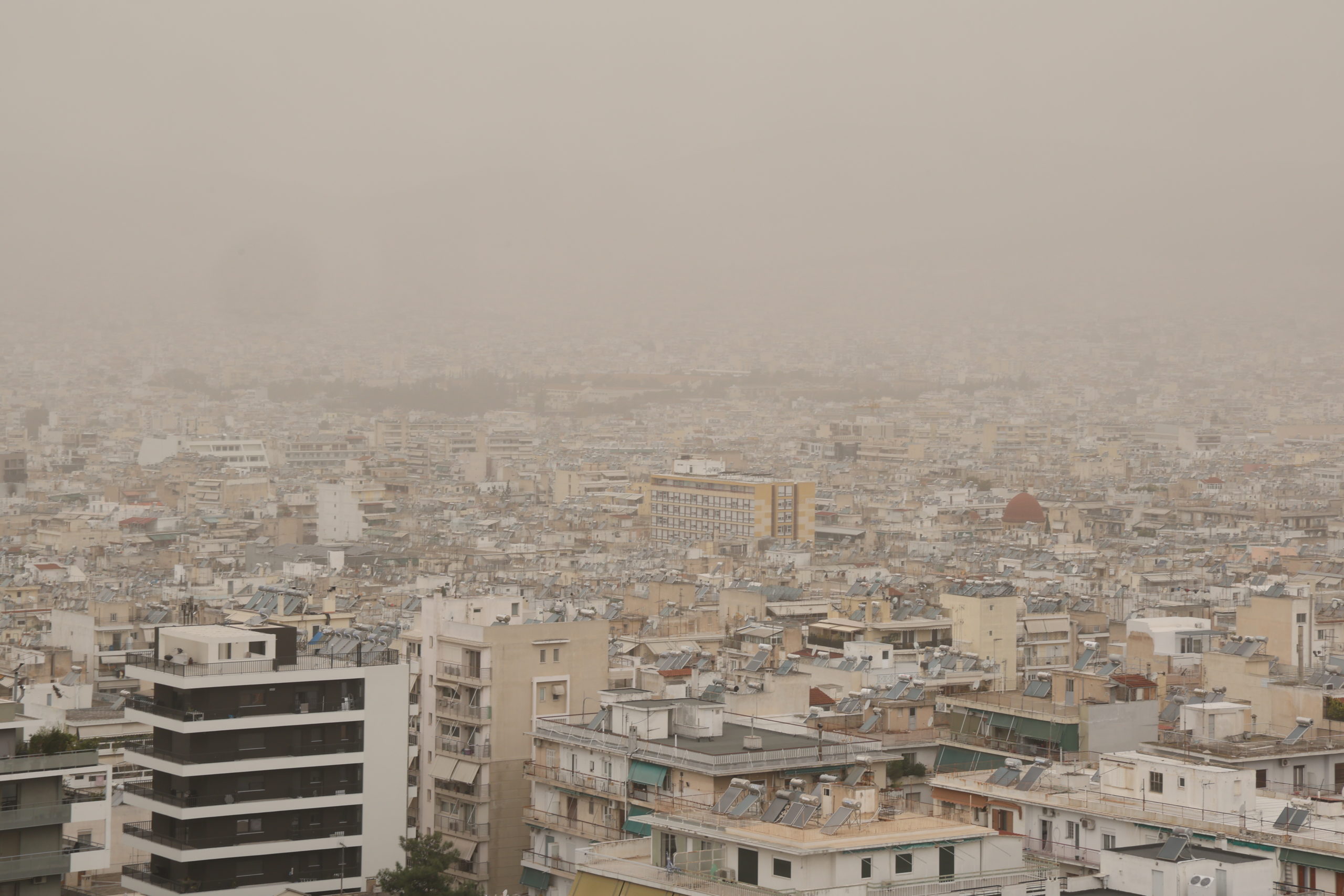 αφρικανική σκόνη Αθήνα