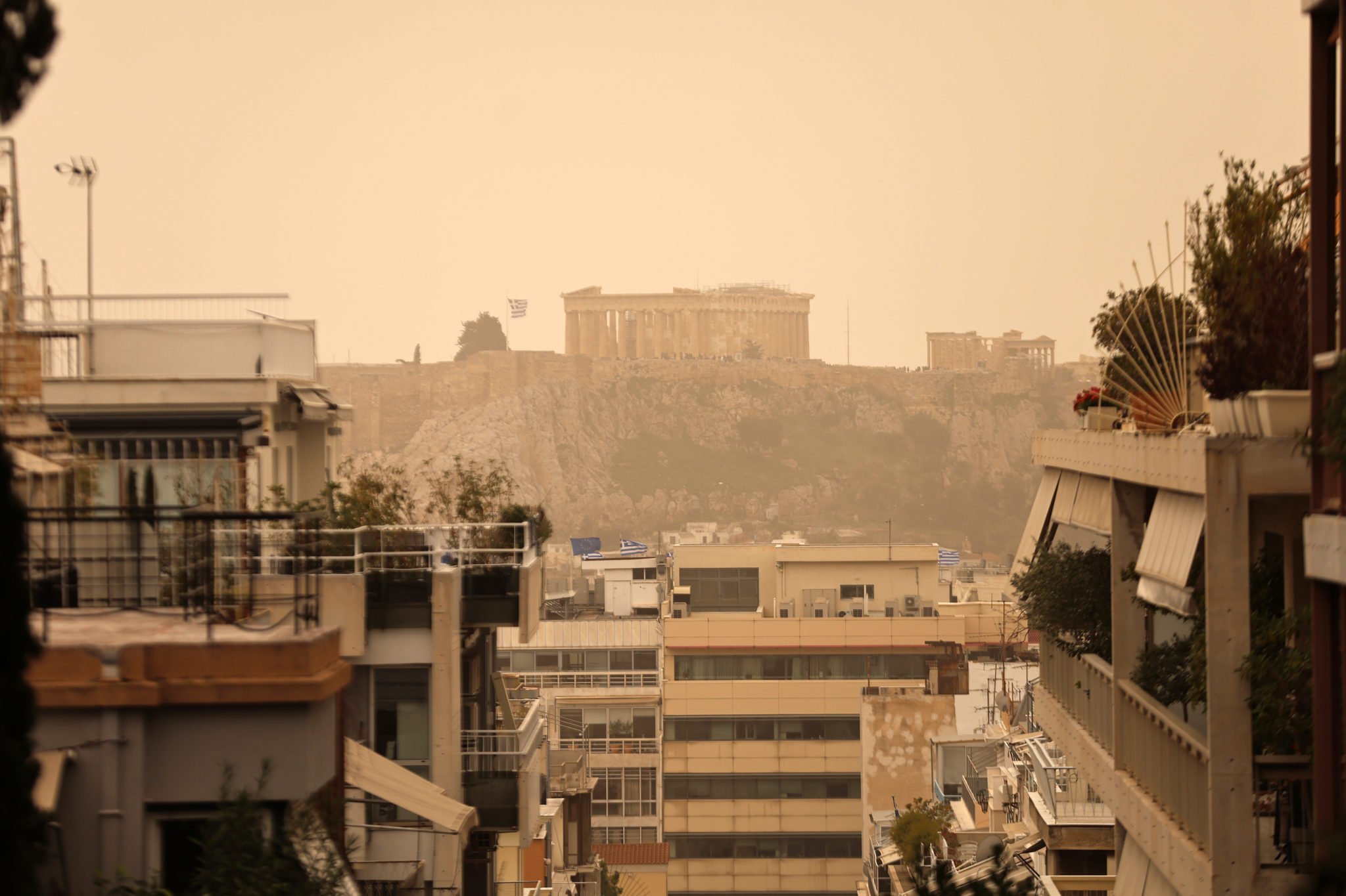 αφρικανική σκόνη Αθήνα