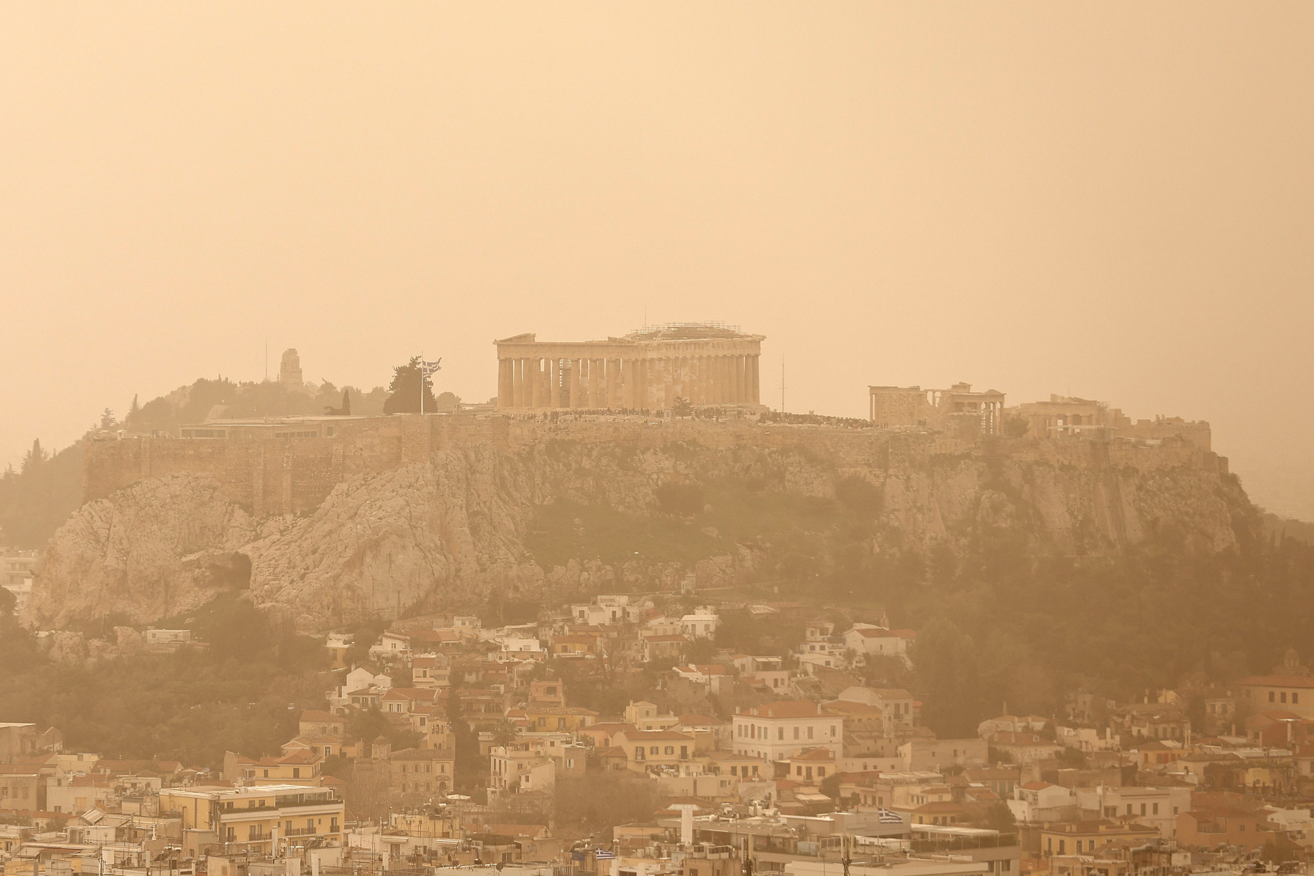 αφρικανική σκόνη Αθήνα