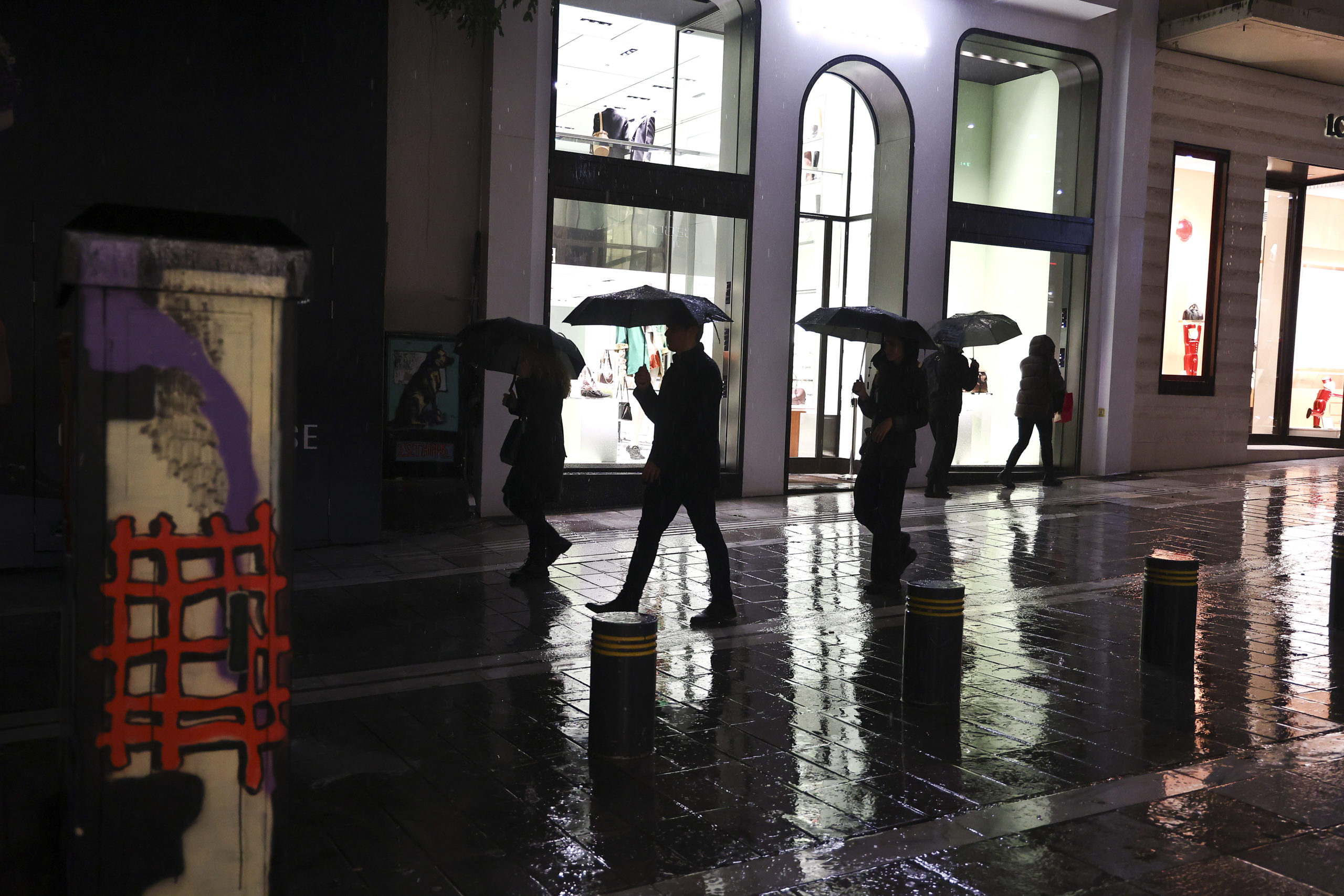 Κακοκαιρία, βροχή, Αθήνα