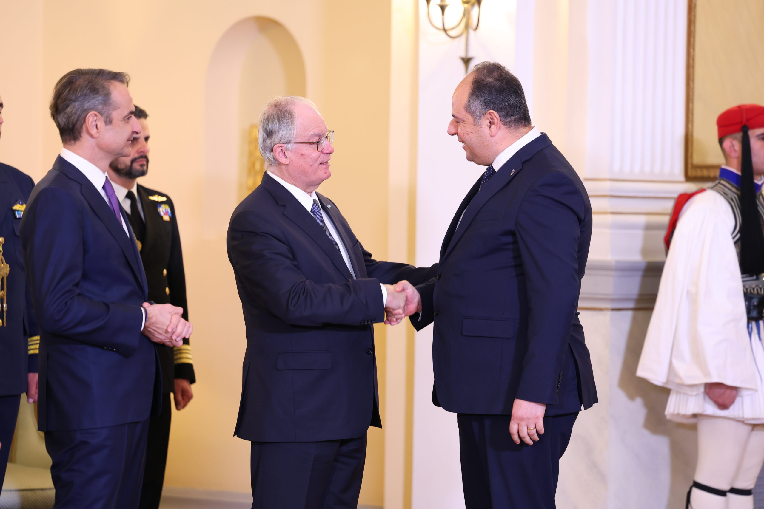 Δεξίωση, Κωνσταντίνος Τασούλας, Προεδρικό Μέγαρο, διπλωματικό σώμα