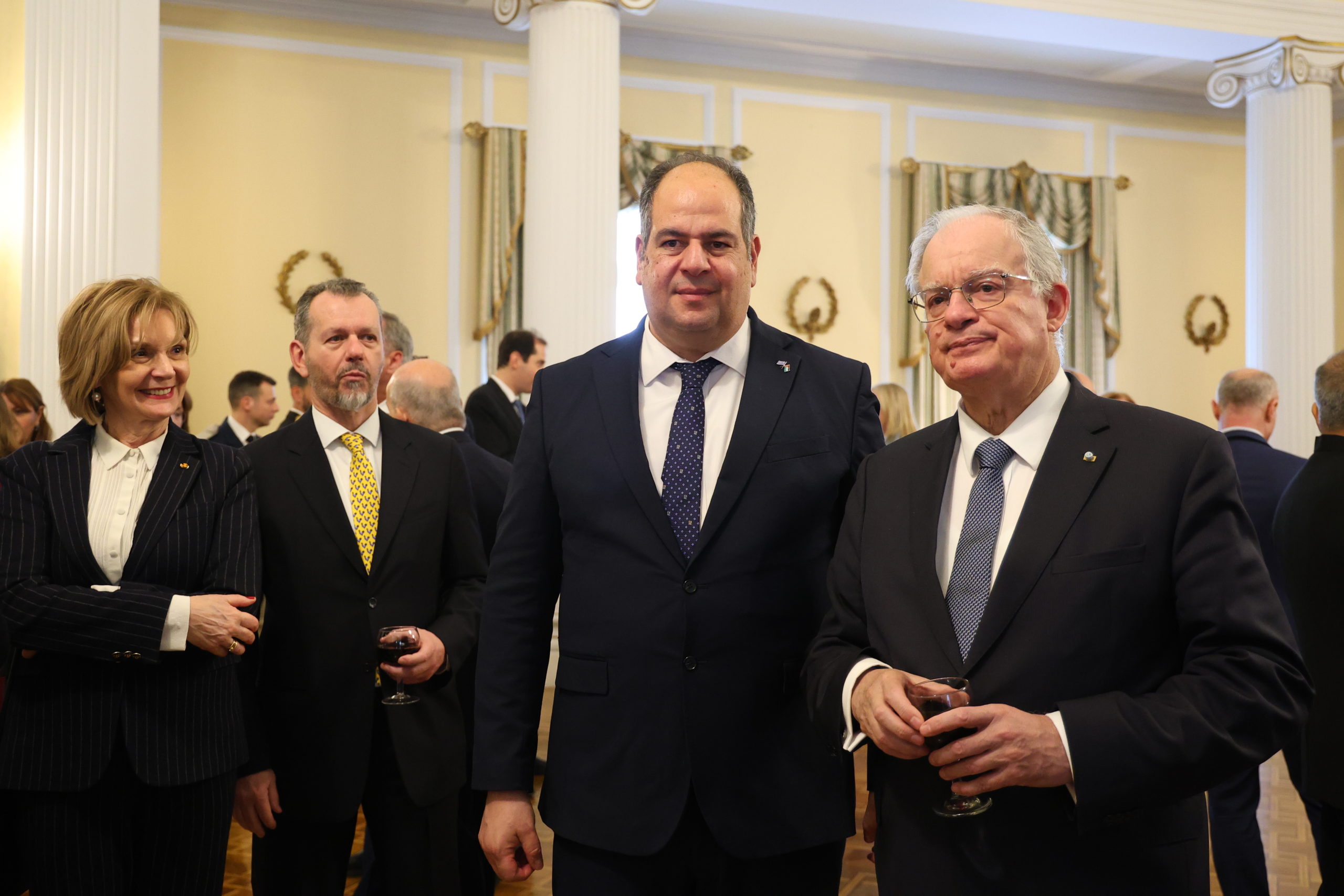 Δεξίωση, Κωνσταντίνος Τασούλας, Προεδρικό Μέγαρο, διπλωματικό σώμα