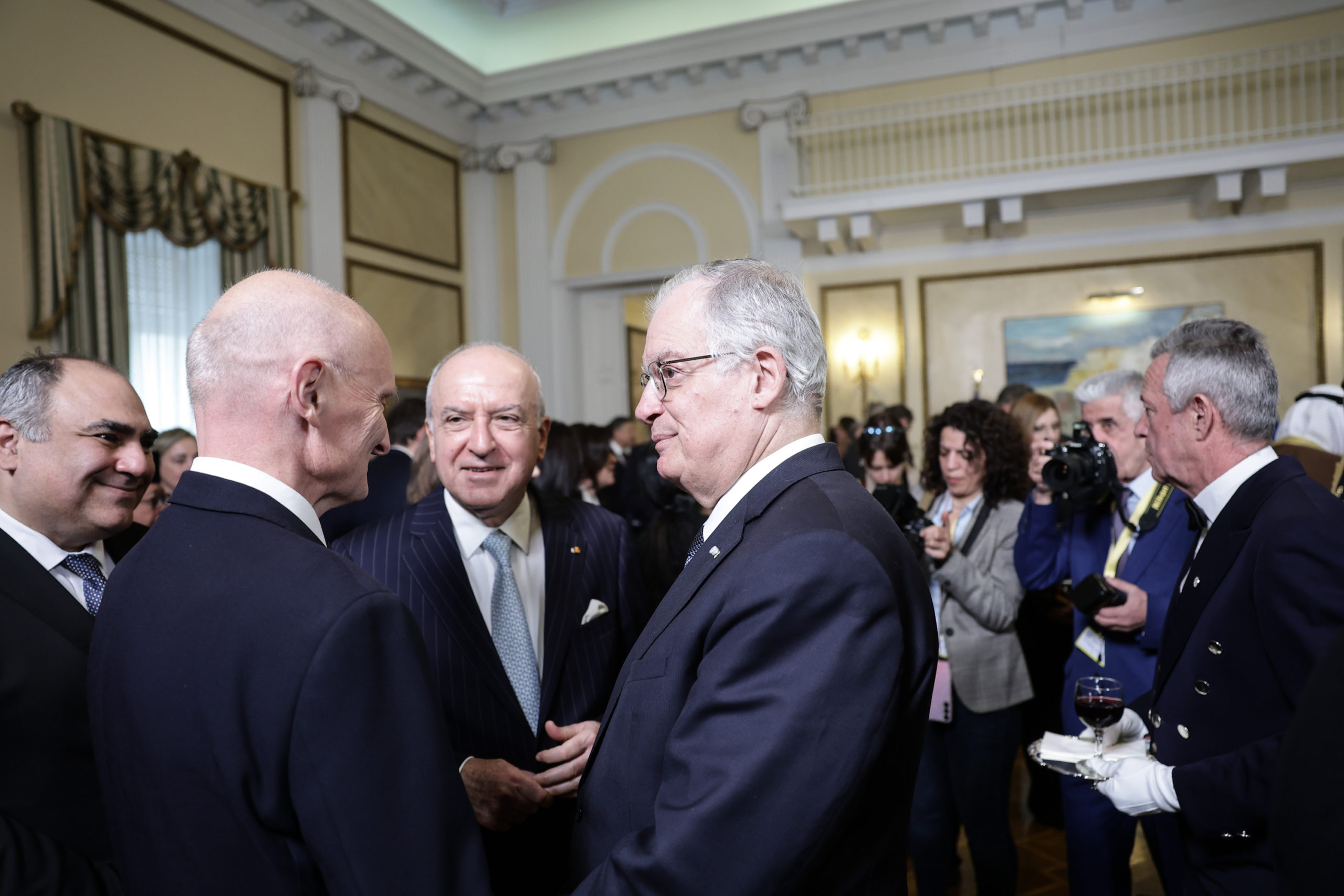 Δεξίωση, Κωνσταντίνος Τασούλας, Προεδρικό Μέγαρο, διπλωματικό σώμα