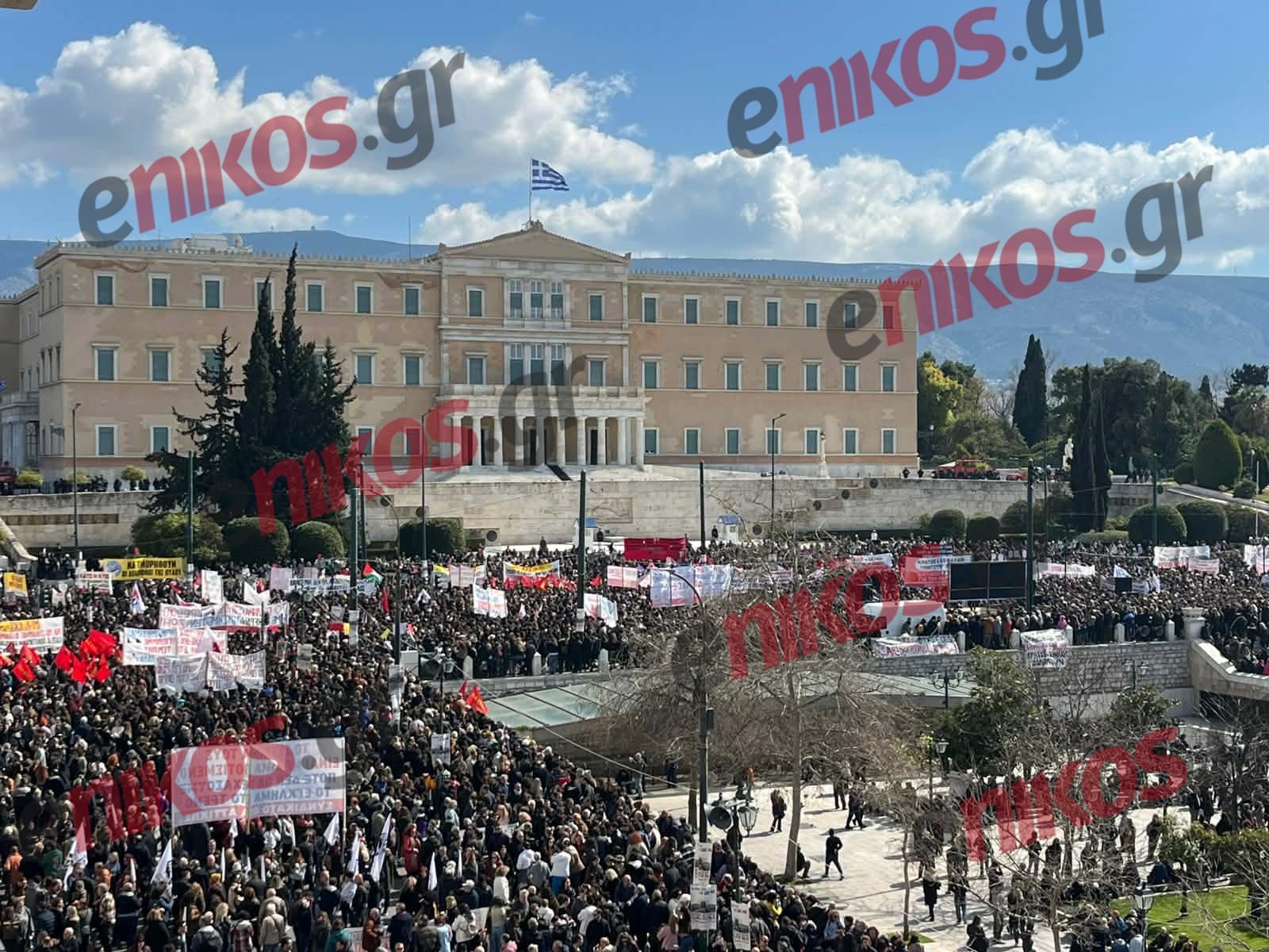Τέμπη 3 χρόνια μετά Σύνταγμα