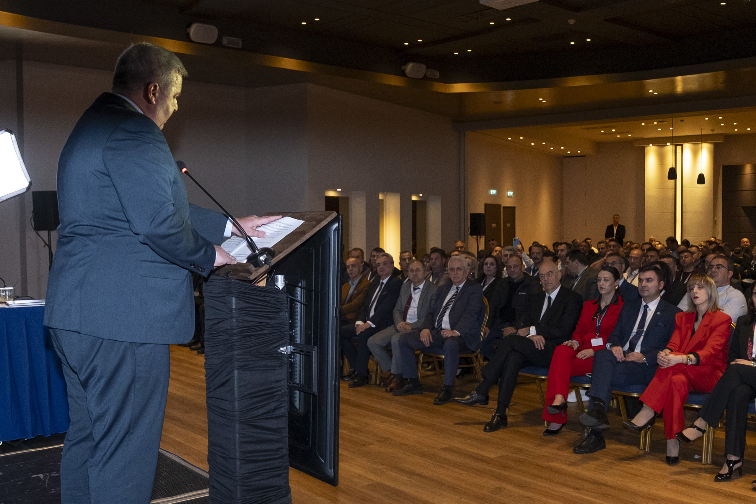 Νίκος Δένδιας, Συνέδριο, Πανελλήνια Ομοσπονδία Ενώσεων Στρατιωτικών (ΠΟΜΕΝΣ)