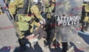 Σύνταγμα: 174 προσαγωγές και 11 συλλήψεις για τα επεισόδια μετά το συλλαλητήριο για τα Τέμπη