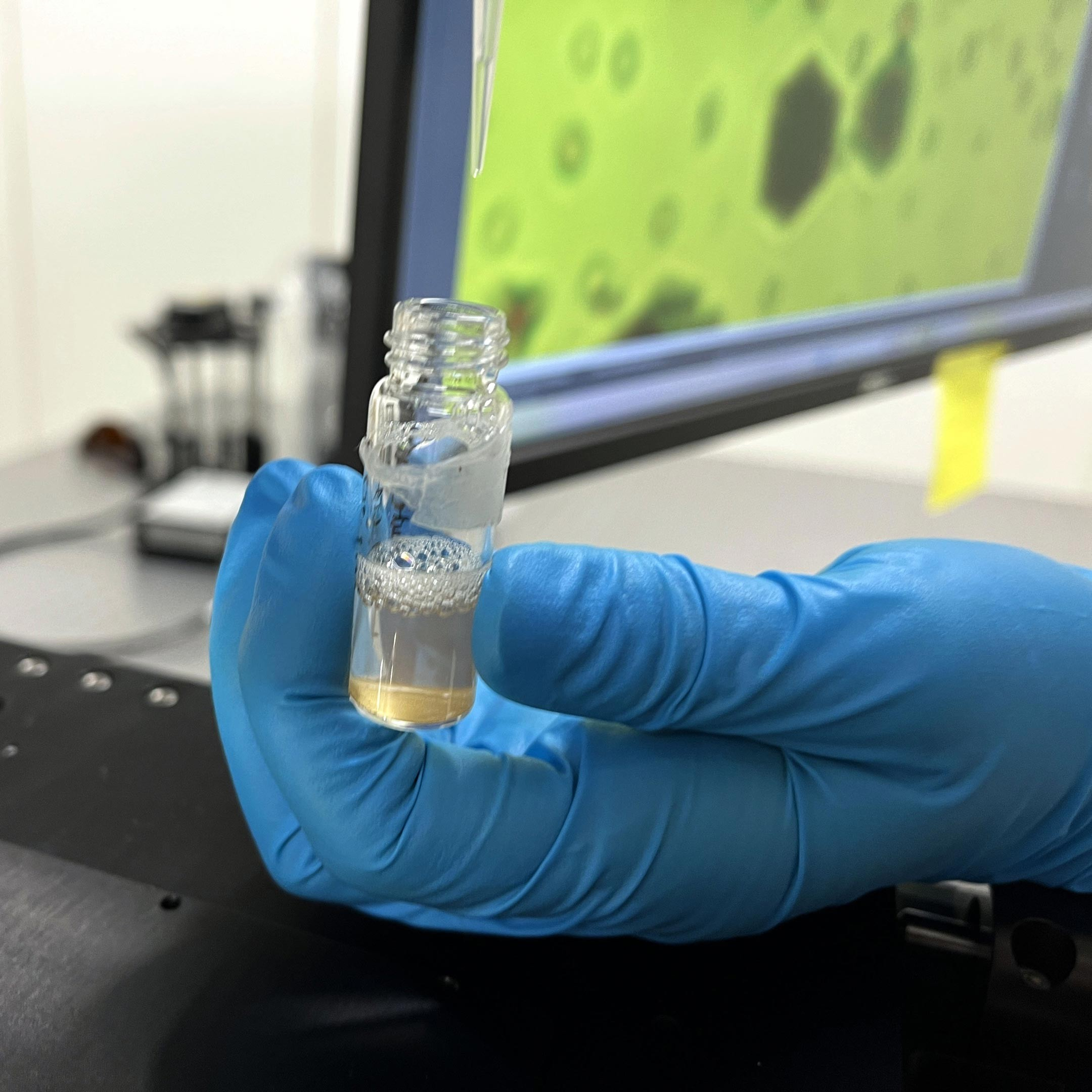 Όταν το φως παγιδεύεται ανάμεσα σε νιφάδες χρυσού μεγέθους μικρομέτρου μέσα σε ένα αλατούχο διάλυμα, καθίσταται δυνατή η μελέτη της λεπτής ισορροπίας ανάμεσα σε δύο δυνάμεις – μία που έλκει τα μικροσκοπικά αντικείμενα μεταξύ τους και μία άλλη που τα κρατά σε απόσταση. Η δύναμη σύνδεσης, το φαινόμενο Casimir, αναγκάζει τις νιφάδες χρυσού να συνδέονται μεταξύ τους. Η δεύτερη, η ηλεκτροστατική δύναμη, προκύπτει από το αλατούχο διάλυμα και εμποδίζει τις νιφάδες από το να κολλήσουν πλήρως. Όταν αυτές οι δύο δυνάμεις εξισορροπούν η μία την άλλη, η διαδικασία αυτή είναι γνωστή ως αυτοσυναρμολόγηση, και το αποτέλεσμα είναι η κοιλότητα που ανοίγει νέες ερευνητικές δυνατότητες. Πηγή: Πανεπιστήμιο Τεχνολογίας Chalmers | Mia Halleröd Palmgren «Το γεγονός ότι η πλατφόρμα μάς επιτρέπει να μελετάμε θεμελιώδεις δυνάμεις και ιδιότητες υλικών δείχνει τις δυνατότητές της ως μια πραγματικά πολλά υποσχόμενη ερευνητική πλατφόρμα», λέει ο Timur Shegai. Στο εργαστήριο, η Hošková ανοίγει ένα μικρό κουτί που περιέχει μια έτοιμη έκδοση της συσκευής. Χρησιμοποιώντας μια λαβίδα, την τοποθετεί στο μικροσκόπιο. Δύο λεπτές γυάλινες πλάκες εσωκλείουν όλα όσα χρειάζονται για την εξέταση της αόρατης κόλλας της φύσης. «Αυτό που βρίσκω πιο συναρπαστικό είναι ότι η ίδια η μέτρηση είναι τόσο όμορφη και εύκολη. Η μέθοδος είναι απλή και γρήγορη, βασισμένη μόνο στην κίνηση των νιφάδων χρυσού και στην αλληλεπίδραση μεταξύ φωτός και ύλης», λέει η Michaela Hošková, εστιάζοντας σε μια νιφάδα χρυσού της οποίας τα χρώματα αποκαλύπτουν αμέσως τις δυνάμεις που ασκούνται. Πώς Λειτουργεί η Πλατφόρμα Νιφάδες χρυσού μεγέθους περίπου 10 μικρομέτρων τοποθετούνται σε ένα αλατούχο διάλυμα, δηλαδή νερό που περιέχει ελεύθερα ιόντα. 