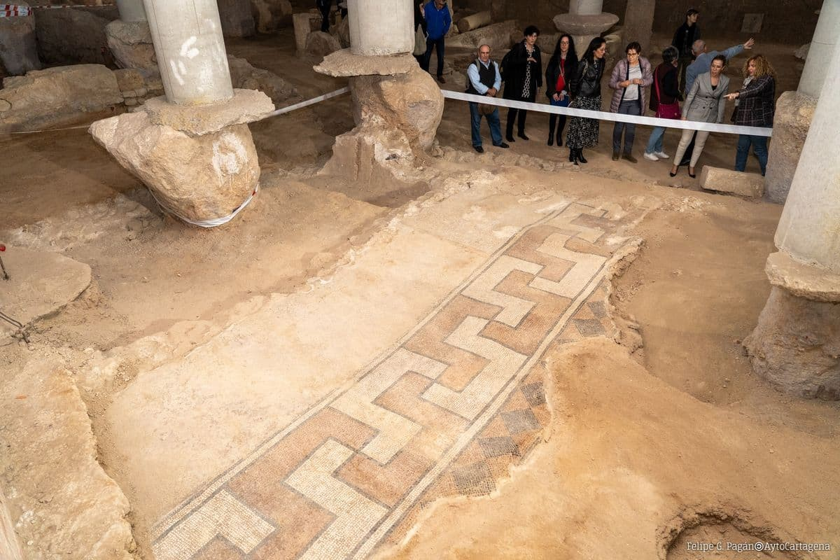 Άποψη της Οικίας του Σάλβιου στην Καρθαγένη. Πηγή: G. Castillo και A. Fernández (2026)