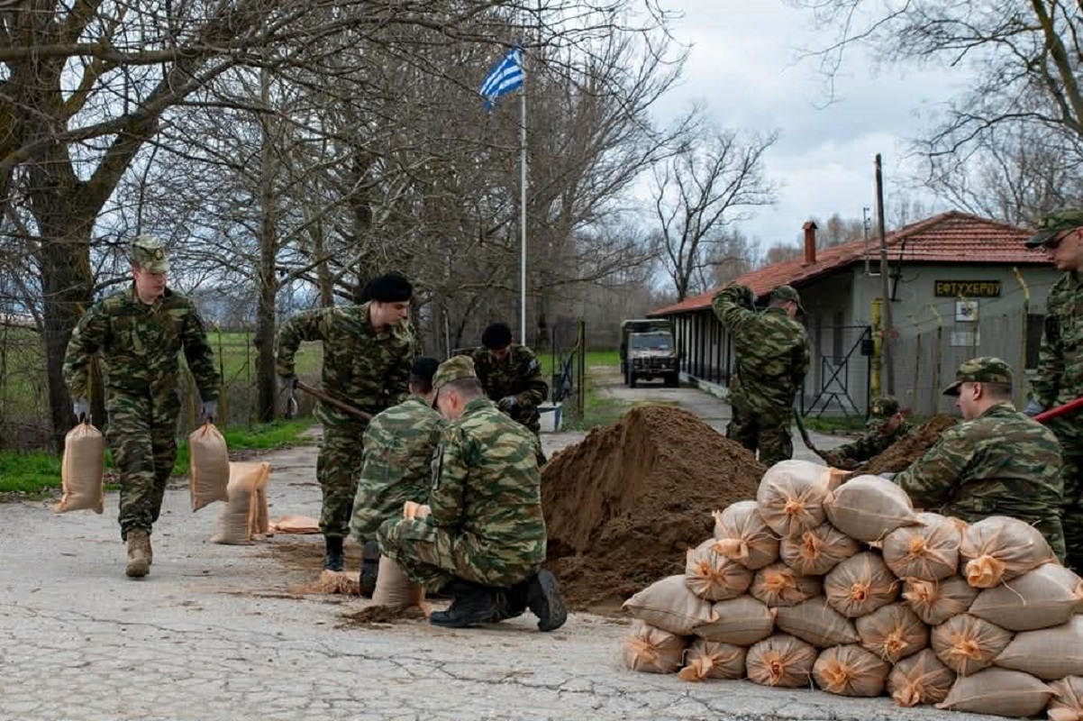 Έβρος, Στρατός, αναχώματα