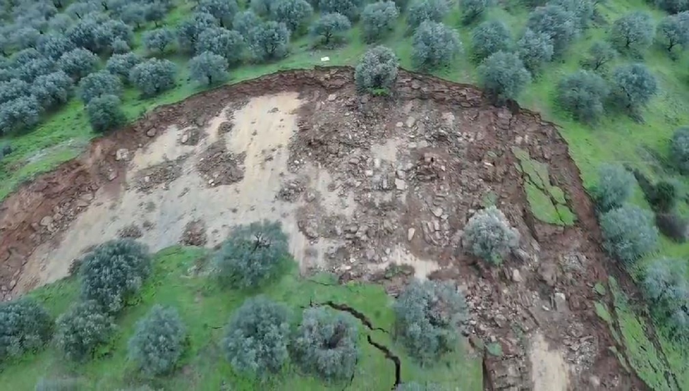 Ιόνια Οδός, Κατολίσθηση