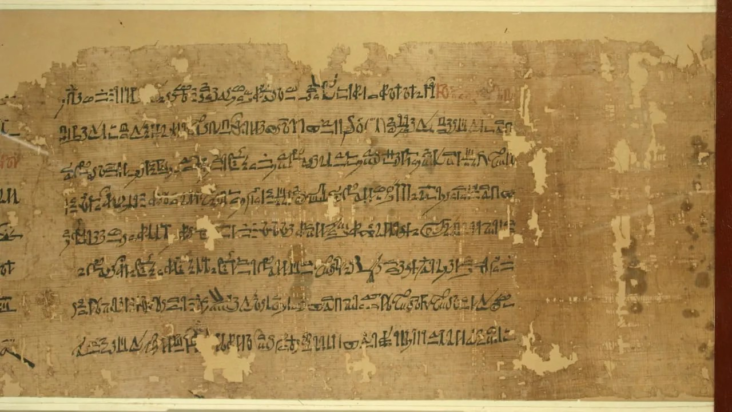 Πάπυρος Anastasi I, φύλλο 1. Ιερατικό λογοτεχνικό κείμενο: «Η Σατιρική Επιστολή», 4 Φεβρουαρίου 2026. (Πηγή φωτογραφίας: Οι Επίτροποι του Βρετανικού Μουσείου)