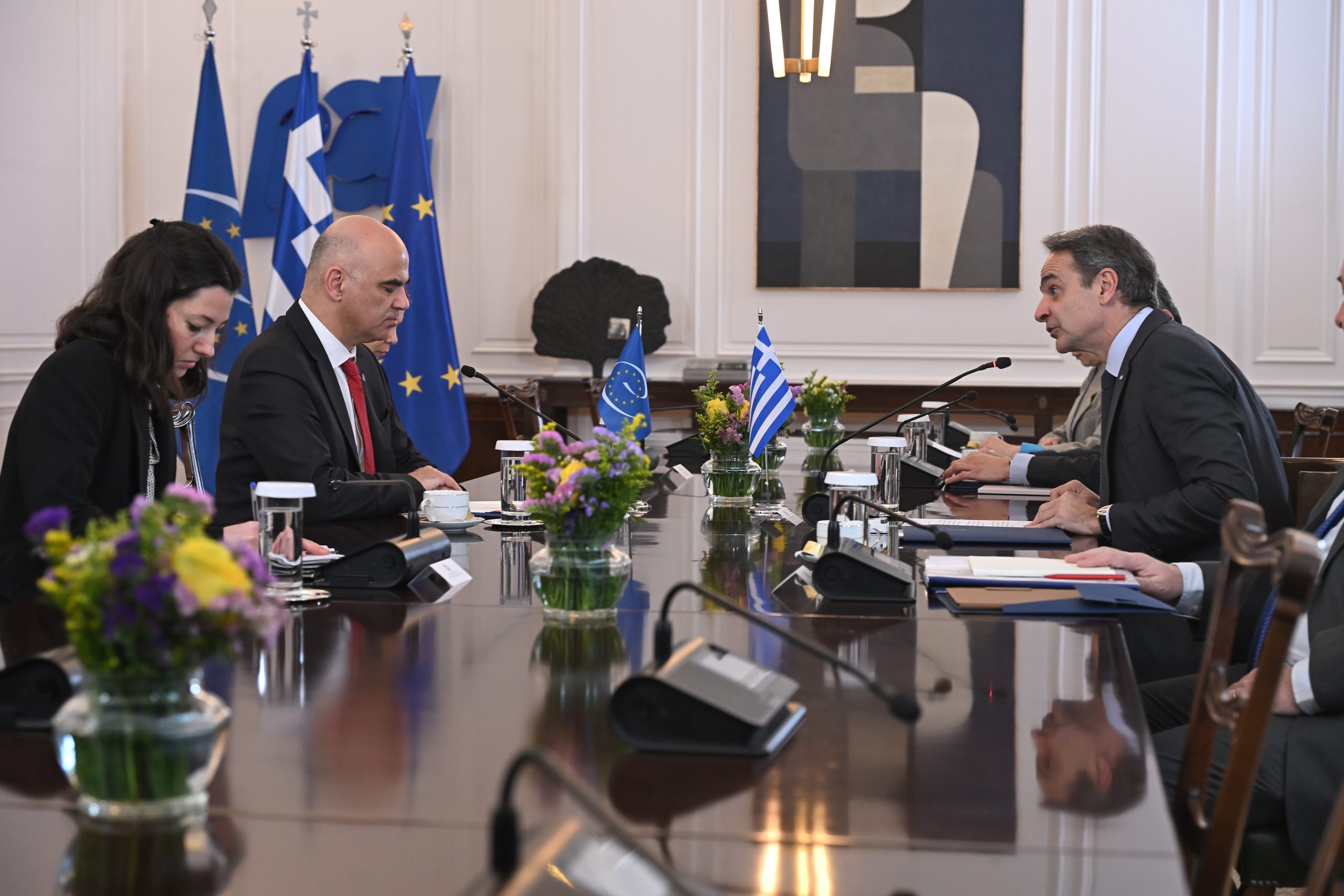 Κυριάκος Μητσοτάκης,Αλέν Μπερσέ