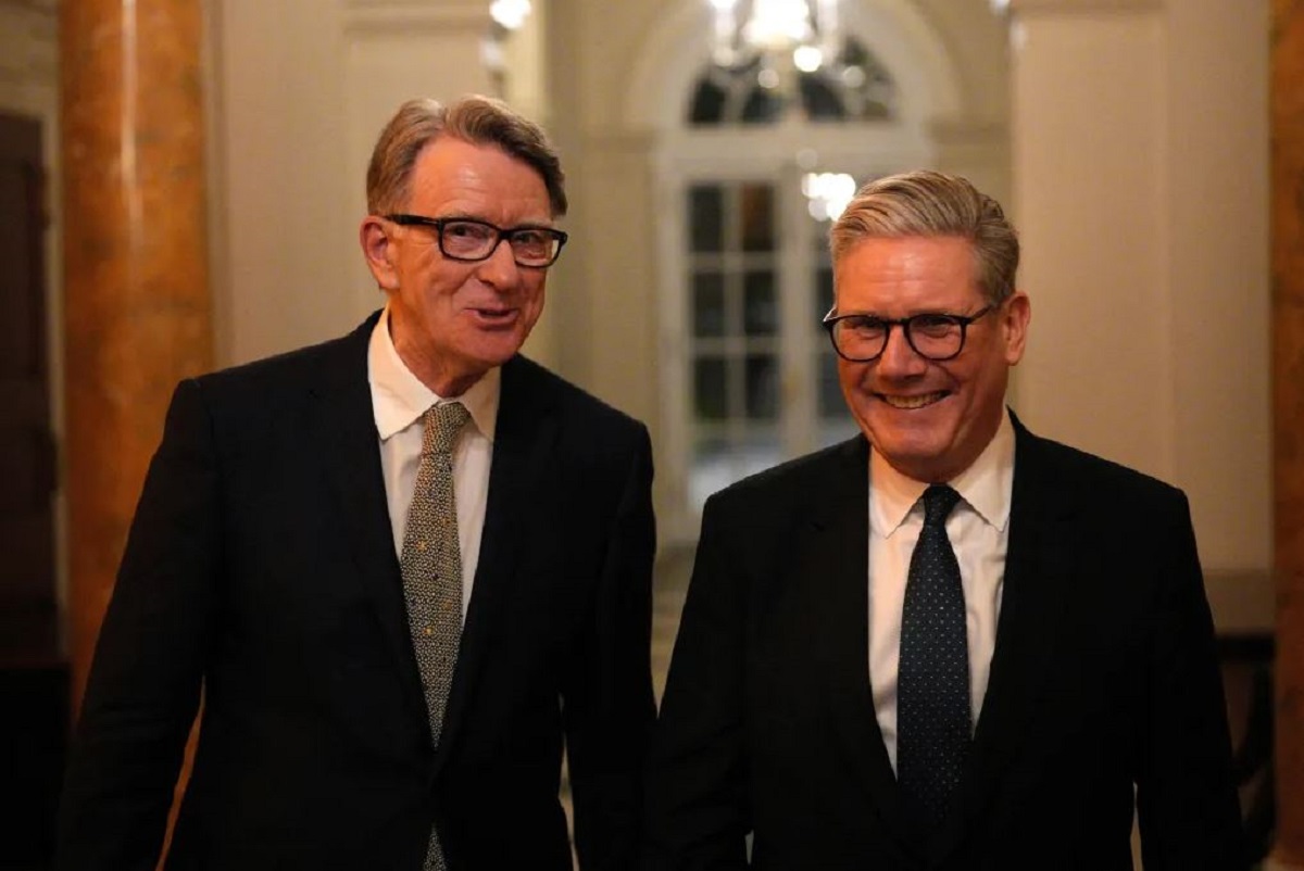 Ο Πίτερ Μάντελσον και ο Κιρ Στάρνερ, Reuters