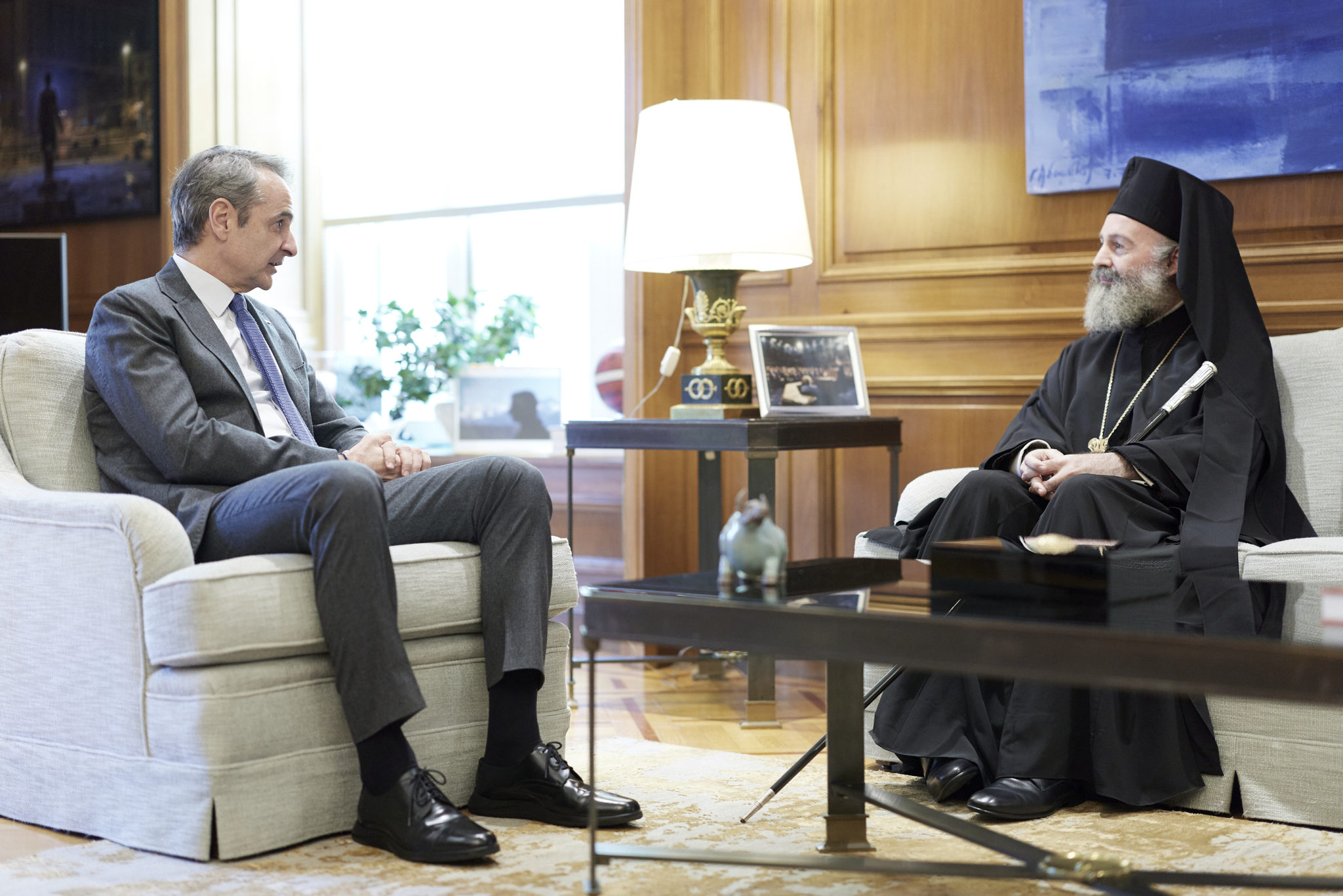 Μητσοτάκης - Αρχιεπίσκοπος Αυστραλίας