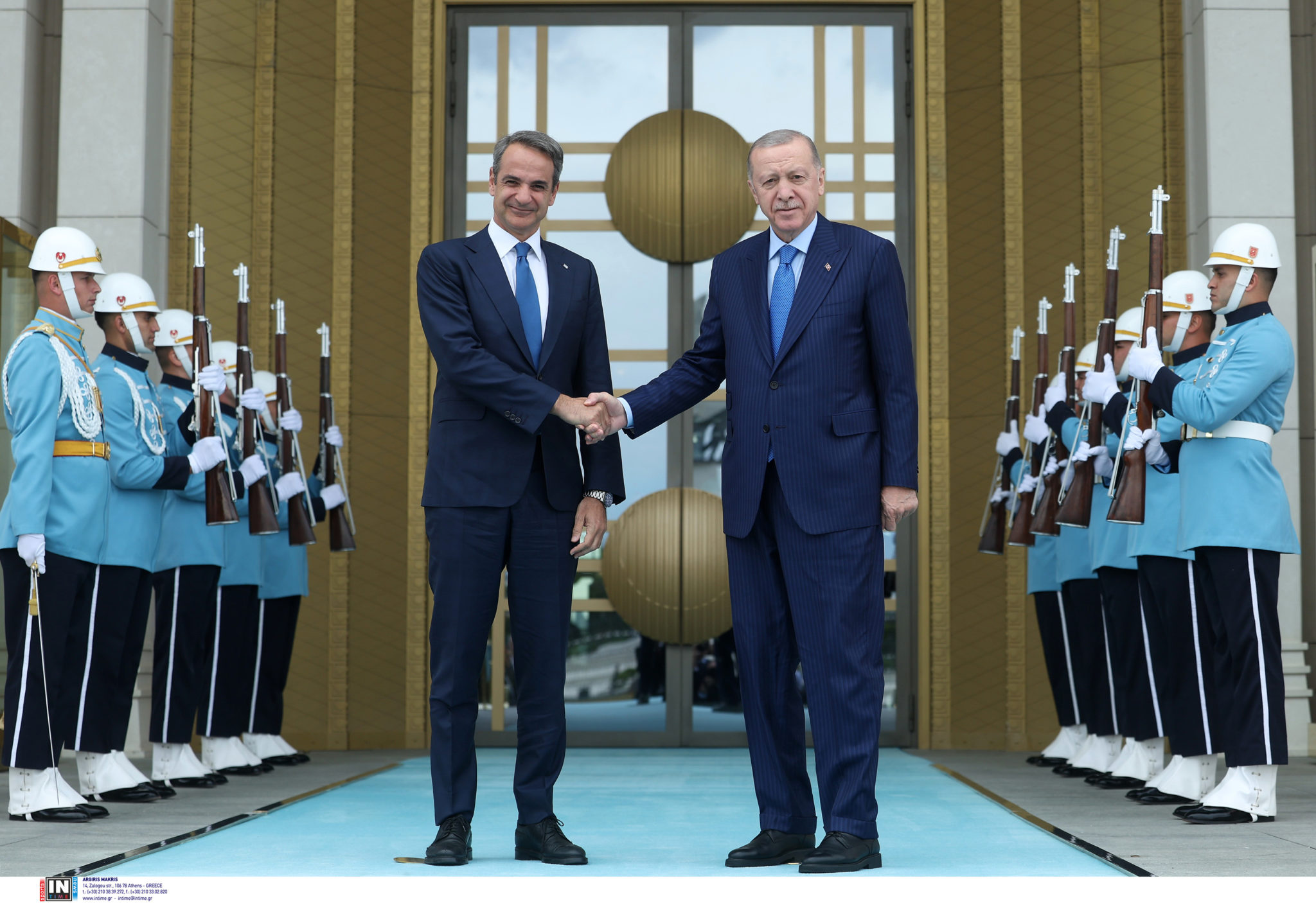 Μητσοτάκης Ερντογάν