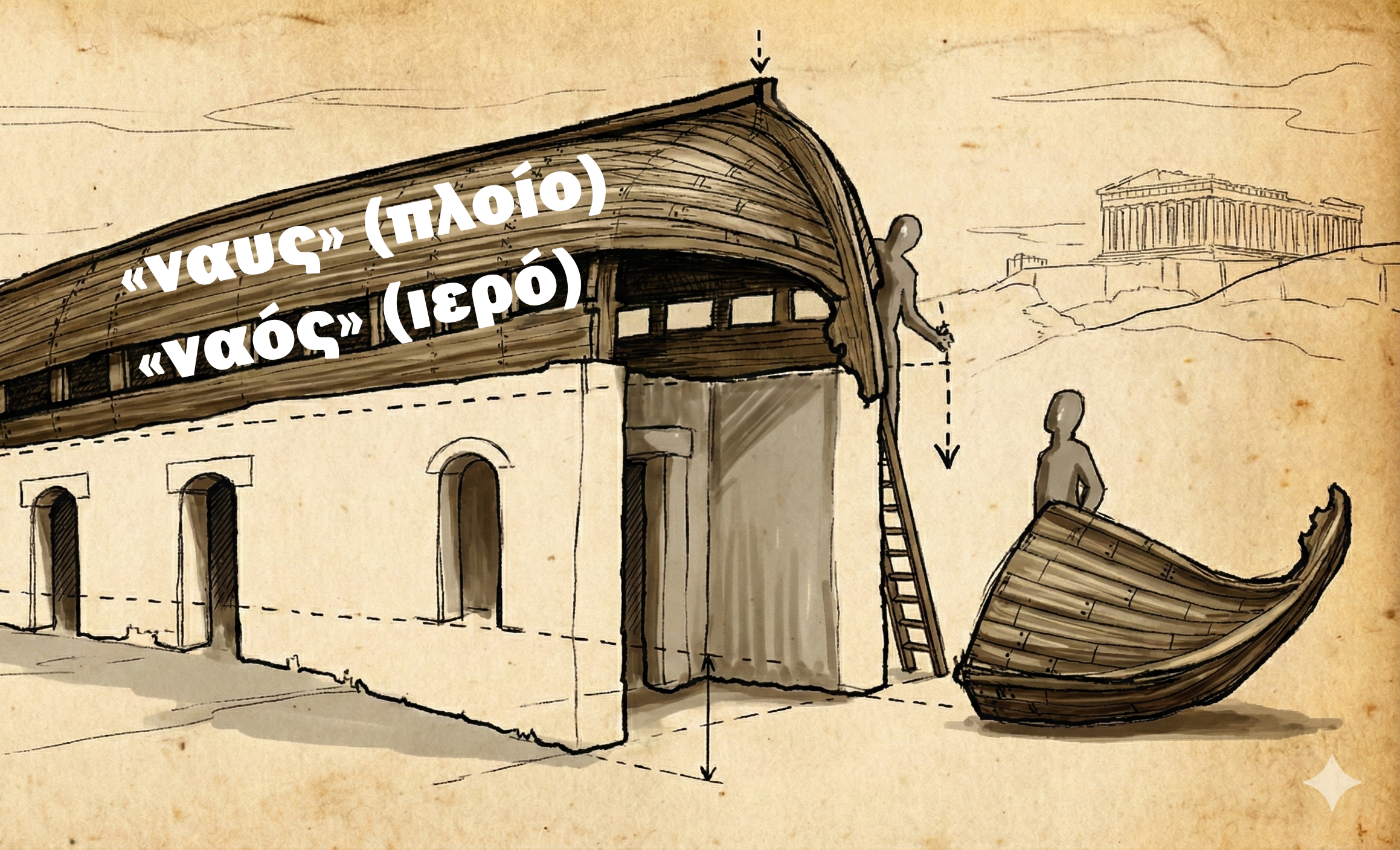 Μπορεί ο Παρθενώνας να είναι ένα «αναποδογυρισμένο πλοίο»