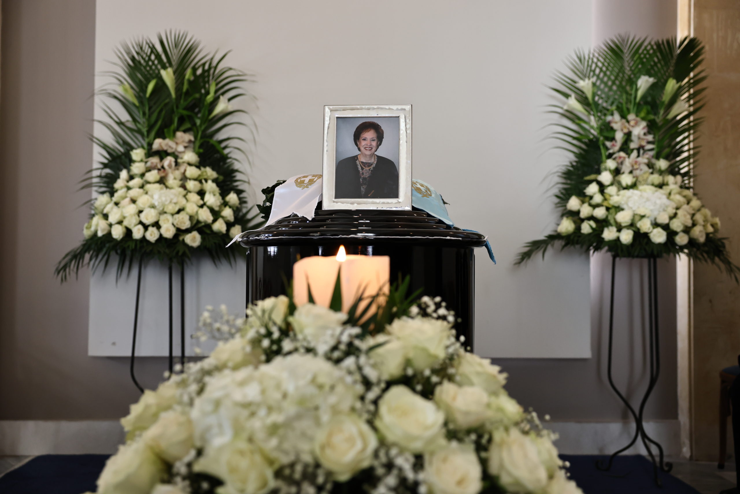 Άννα Ψαρούδα – Μπενάκη κηδεία