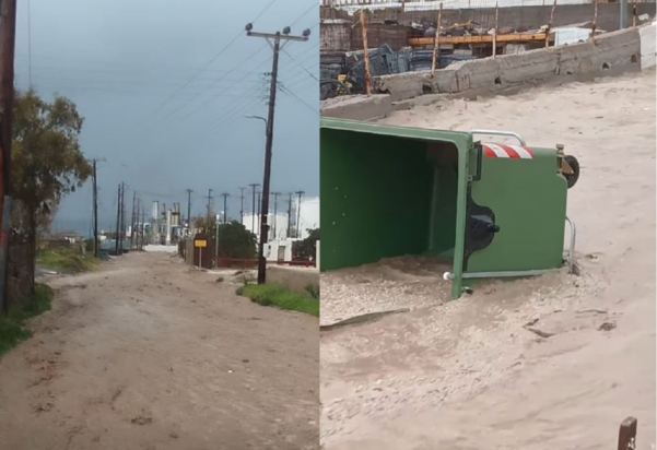 Σαντορίνη κακοκαιρία