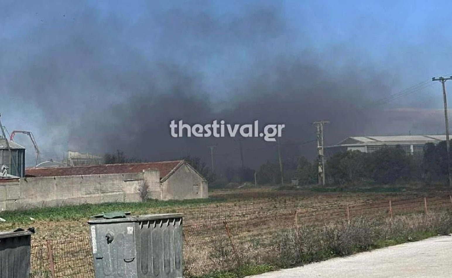 φωτιά Θεσσαλονίκη