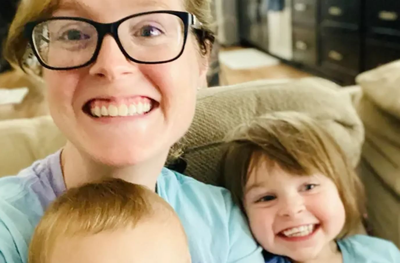 Η Πέιτζ Σμιθ με την κόρη της, Χάρλοου/GoFundMe