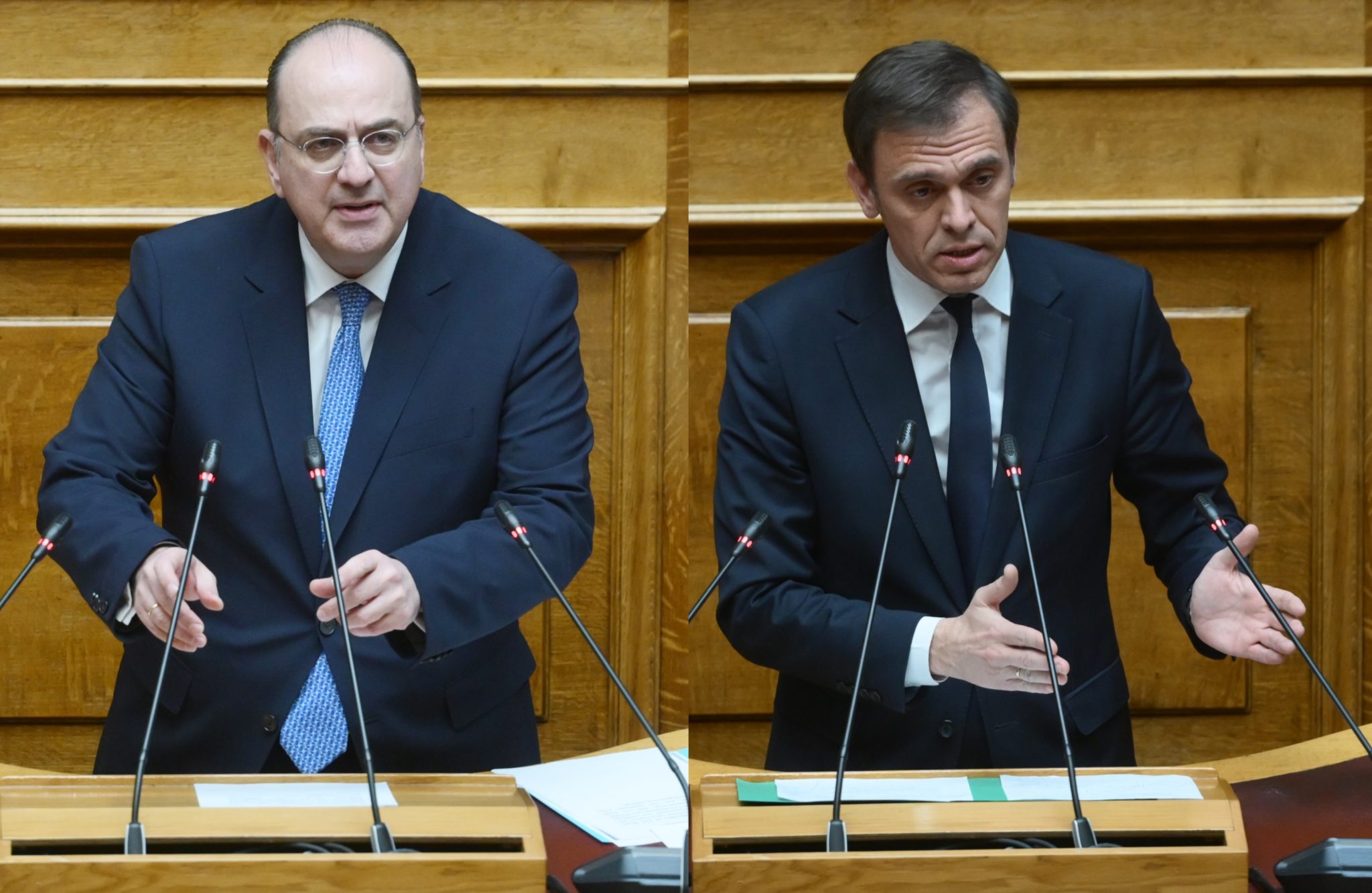 Βουλή, Μακάριος Λαζαρίδης, Δημήτρης Μάντζος