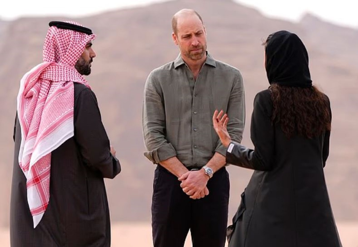 Σαουδική Αραβία: Ο πρίγκιπας Ουίλιαμ στην Αλ-Ούλα – Στη σκιά του σκανδάλου Επστάιν η επίσκεψή του