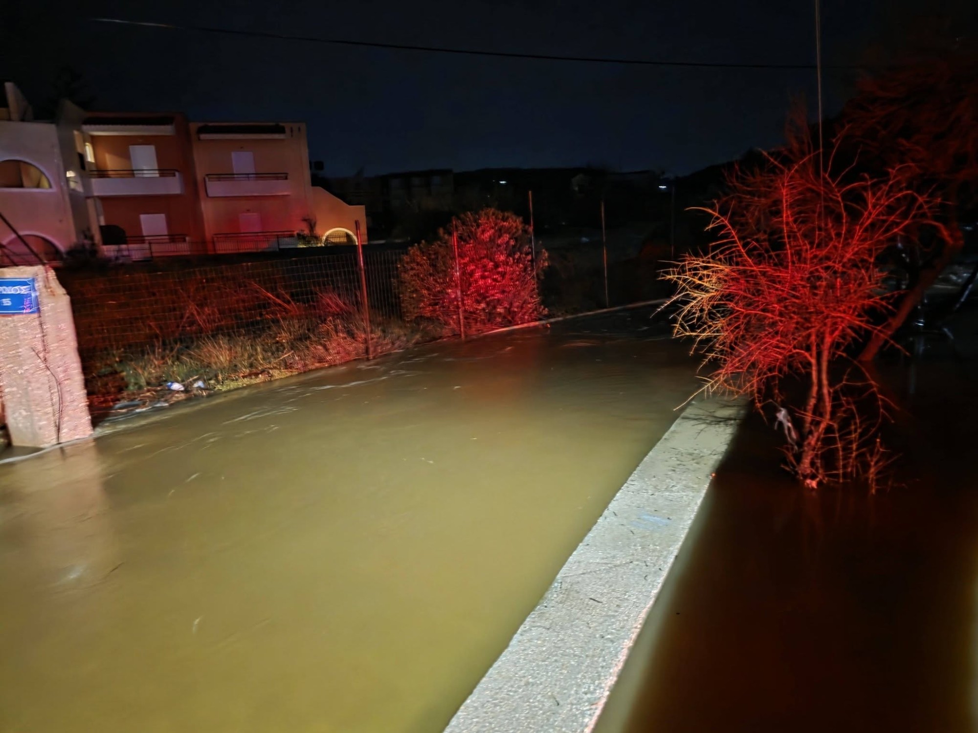 Κακοκαιρία στη Χίο