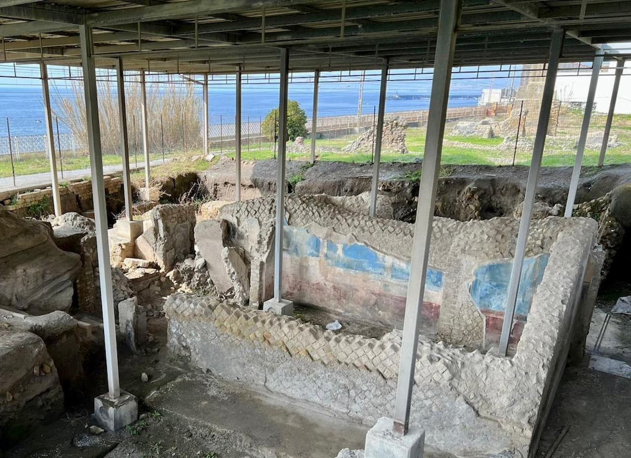 Ανασκαφές στη Villa Sora στο Ηράκλειο (Herculaneum). Πηγή: Υπουργείο Πολιτισμού (Ministero della Cultura)