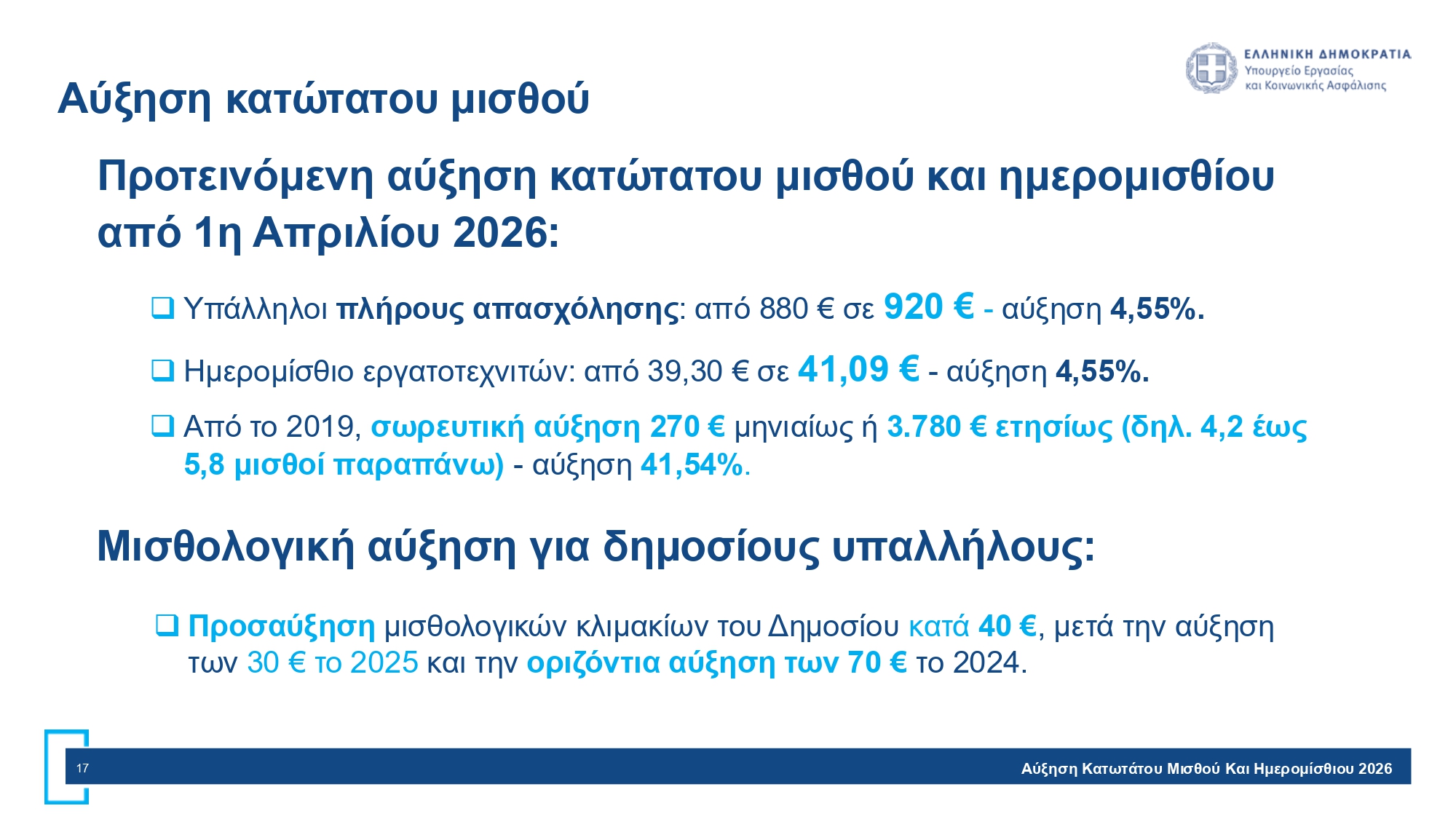 Κατώτατος Μισθός Σελίδα 17