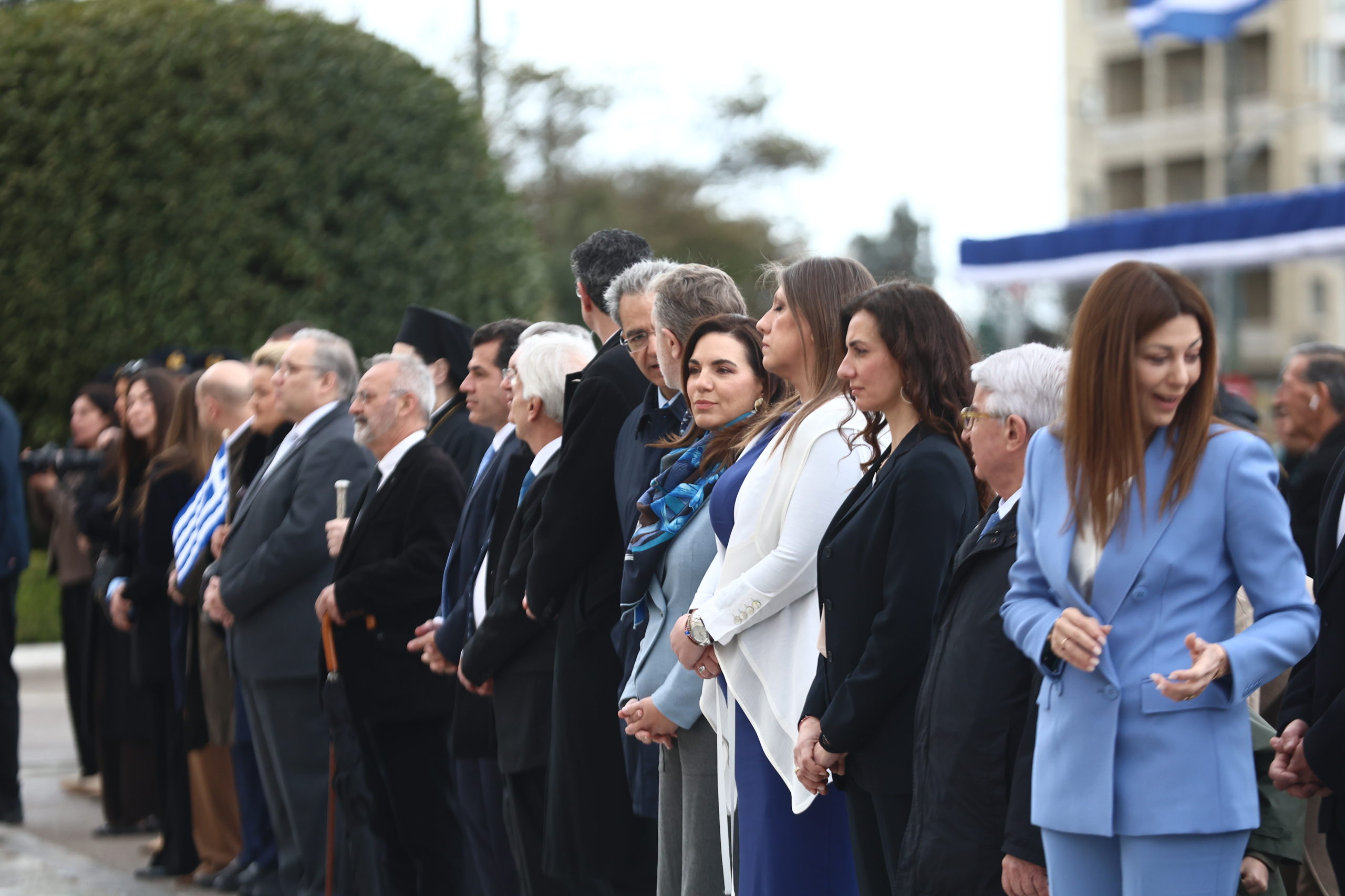 25η Μαρτίου, κατάθεση στεφάνων, Σύνταγμα