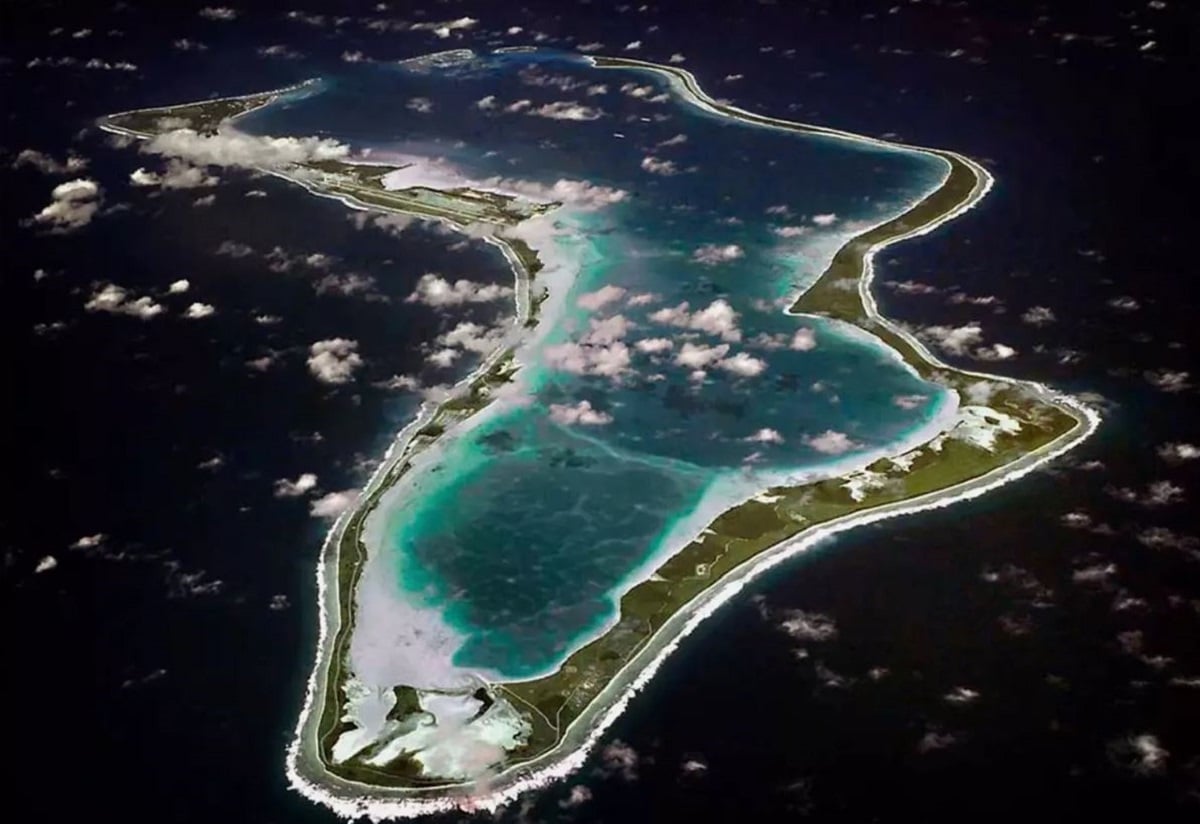 Η βάση Ντιέγκο Γκαρσία, Πηγή: U.S. Navy via AP, File