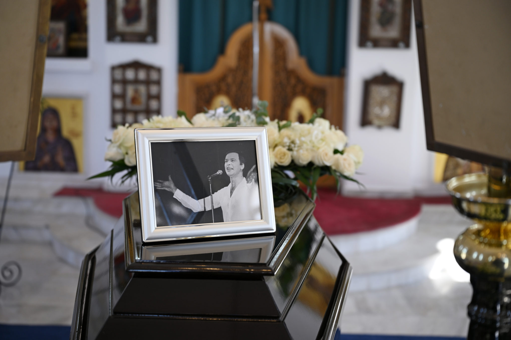 Κηδεία Γιώργου Μαρίνου