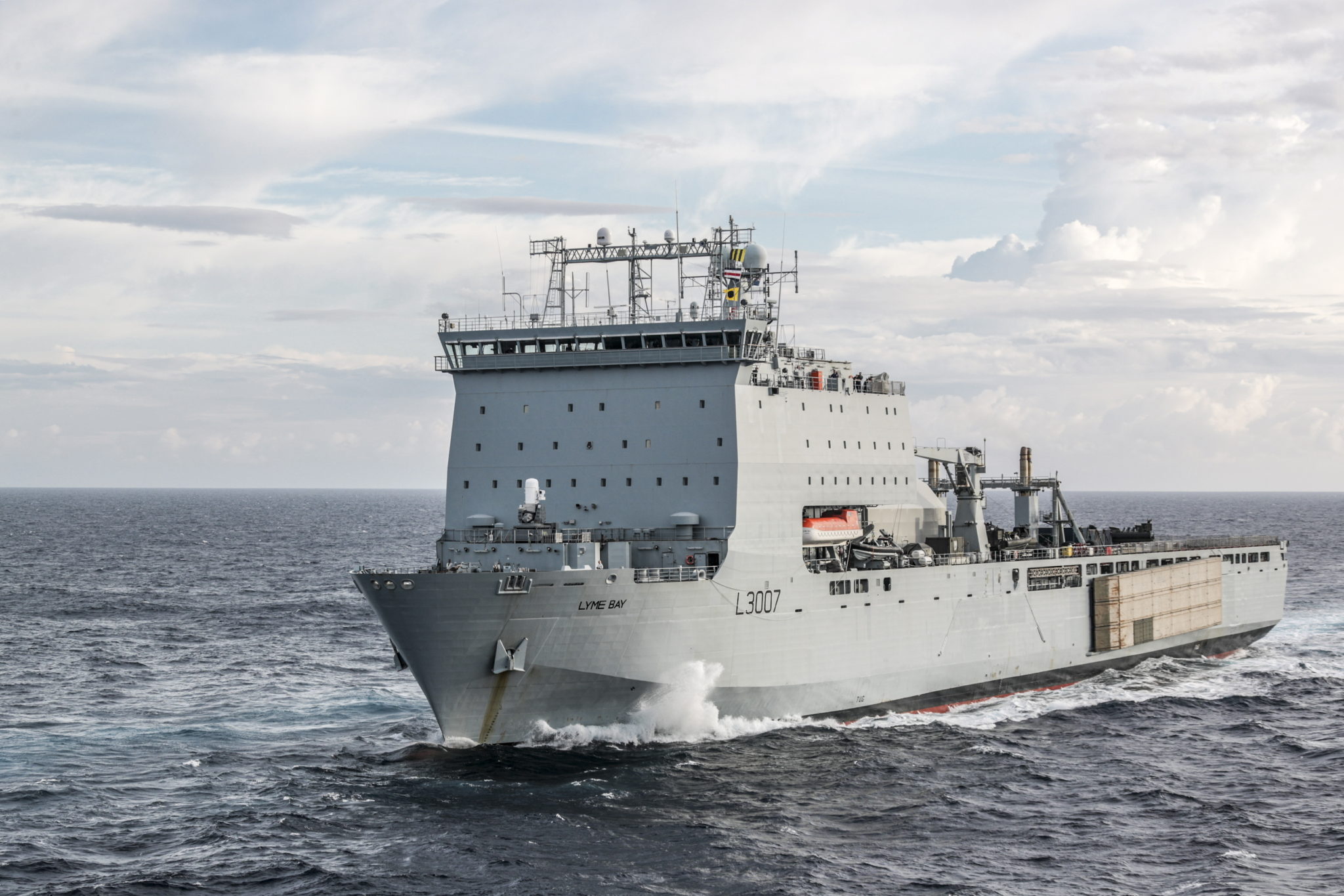 RFA Lyme Bay Βρετανία Ανατολή Μεσόγειο