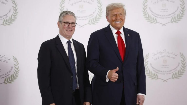 Κιρ Στάρμερ, Ντόναλντ Τραμπ