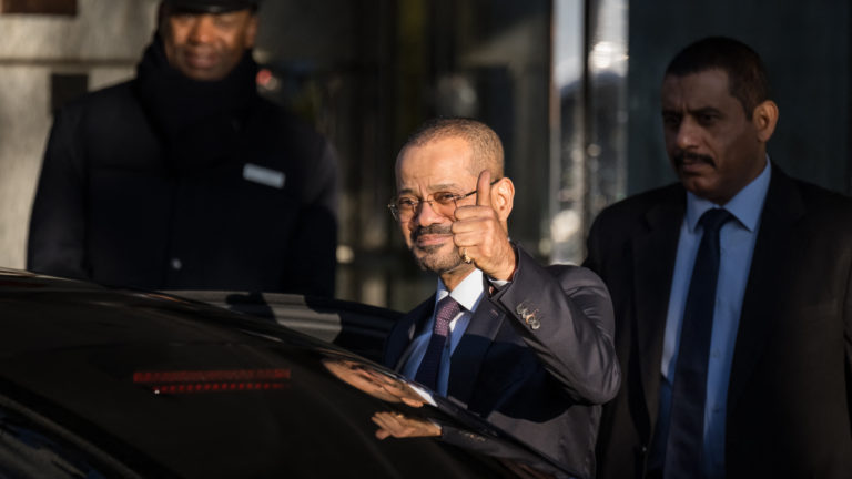 Ο υπουργός Εξωτερικών του Ομάν, Σαγίντ Μπαντρ μπιν Χαμάντ Αλμπουσάιντι