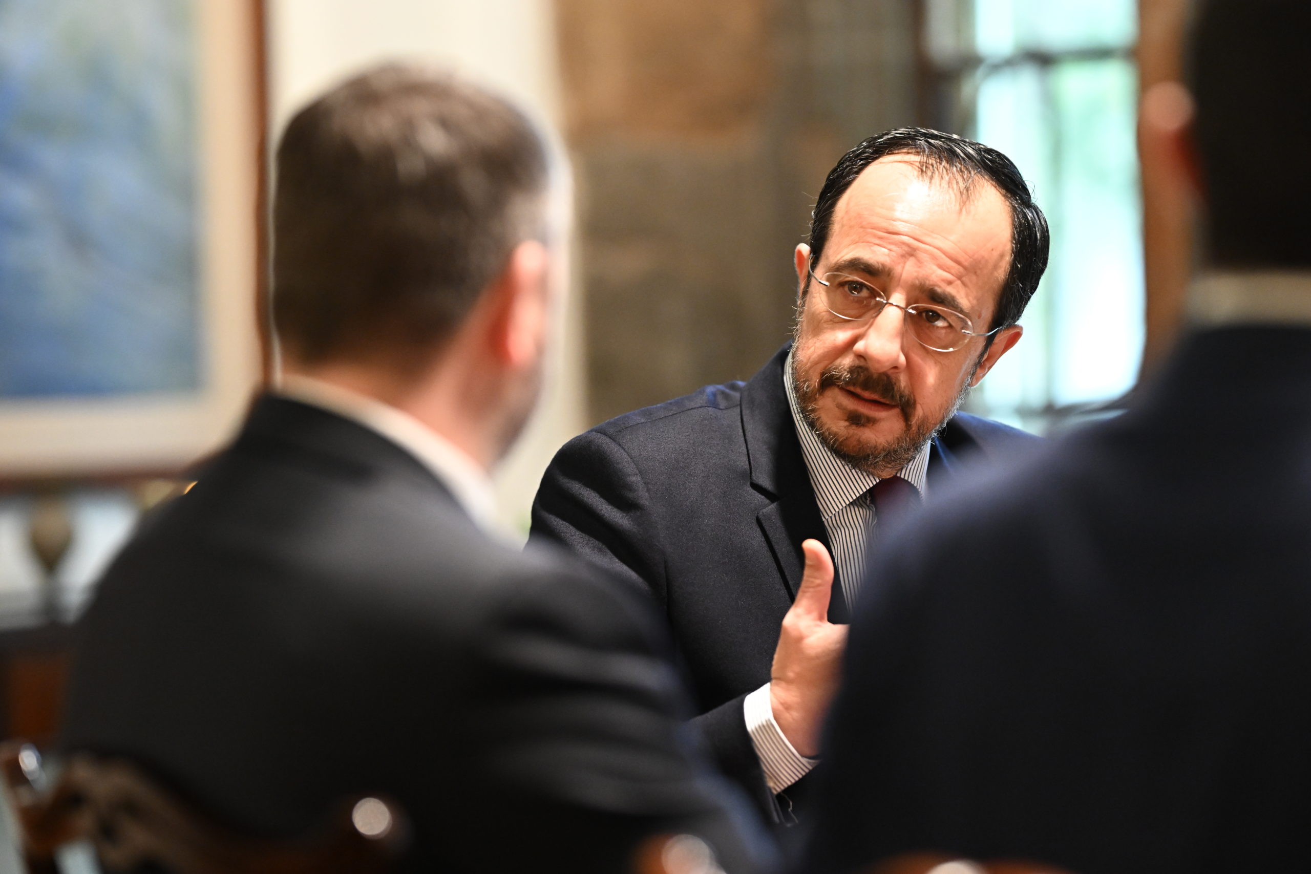 Νίκος Ανδρουλάκης, Νίκος Χριστοδουλίδης, Κύπρος