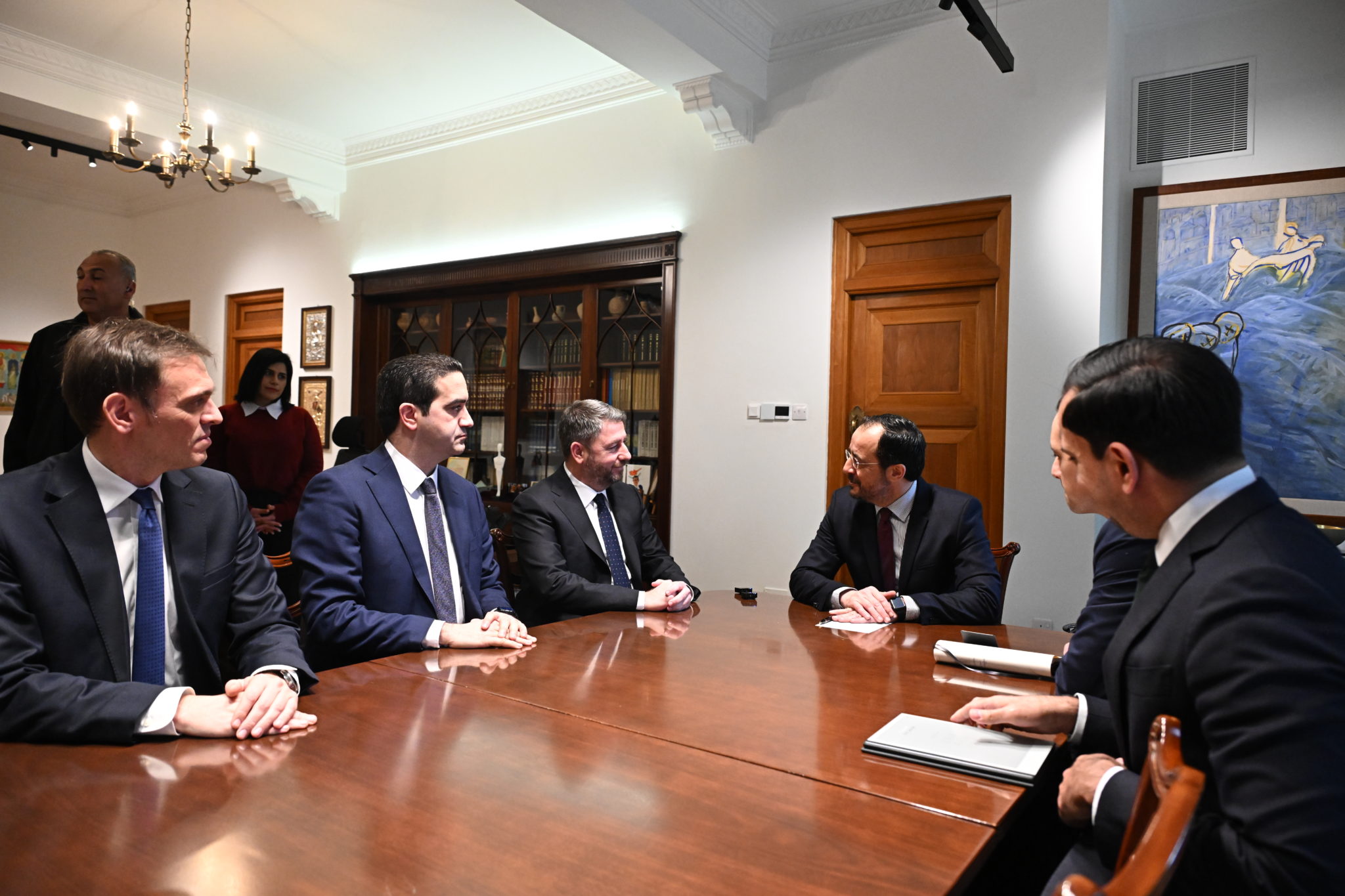 Νίκος Ανδρουλάκης, Νίκος Χριστοδουλίδης, Κύπρος