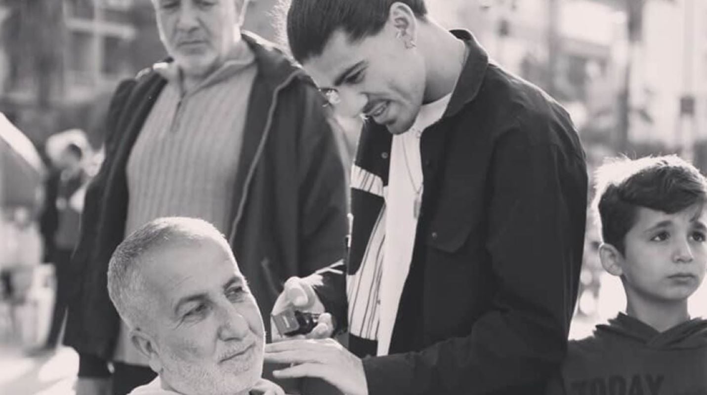 Ντάνιελ Λίβανος Βηρυτός εκτοπισμένοι μπαρμπέρης κουρέας