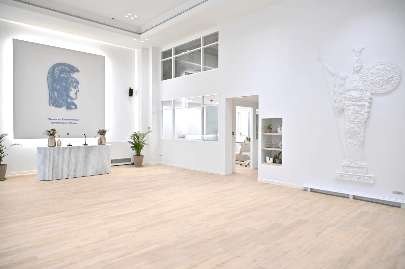 ΕΚΠΑ, Νέο Κτίριο, εγκαίνια