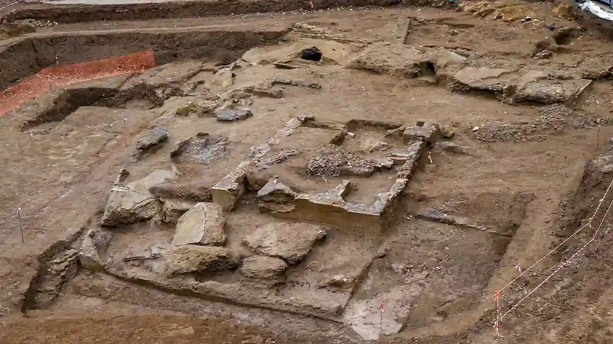 Γενική άποψη των ανασκαφών. Πηγή: Υπουργείο Πολιτισμού (Ministero della Cultura) 