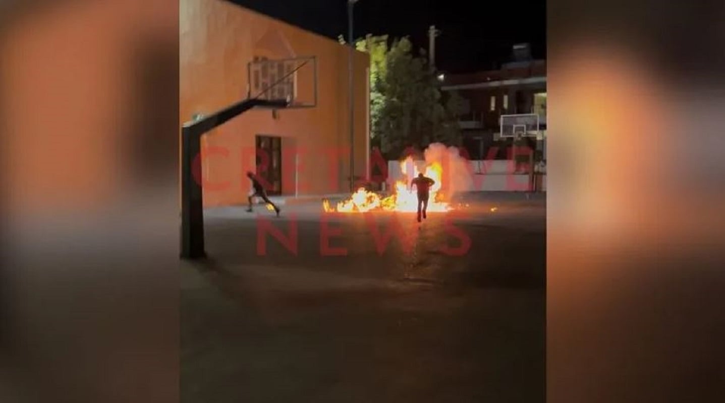 έκρηξη σε σχολείο στο Ηράκλειο