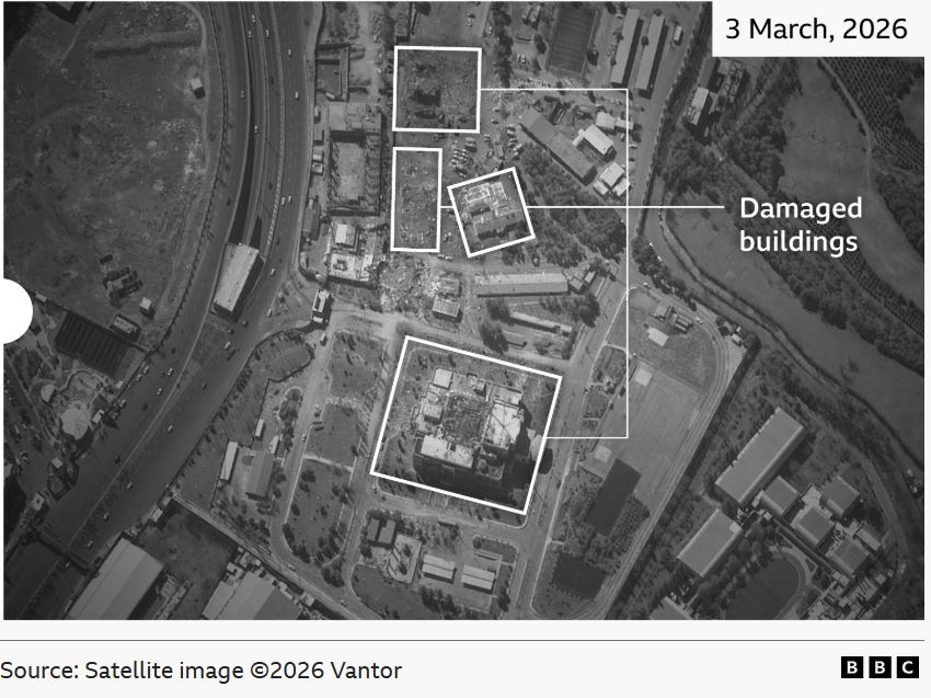 Ζημιές στο αρχηγείο των Φρουρών της Επανάστασης στην Τεχεράνη, ιράν, ΗΠΑ
