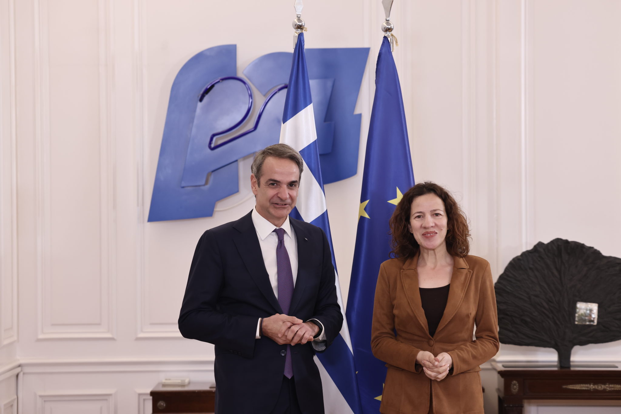 Κυριάκος Μητσοτάκης - Ροξάνα Μινζάτου