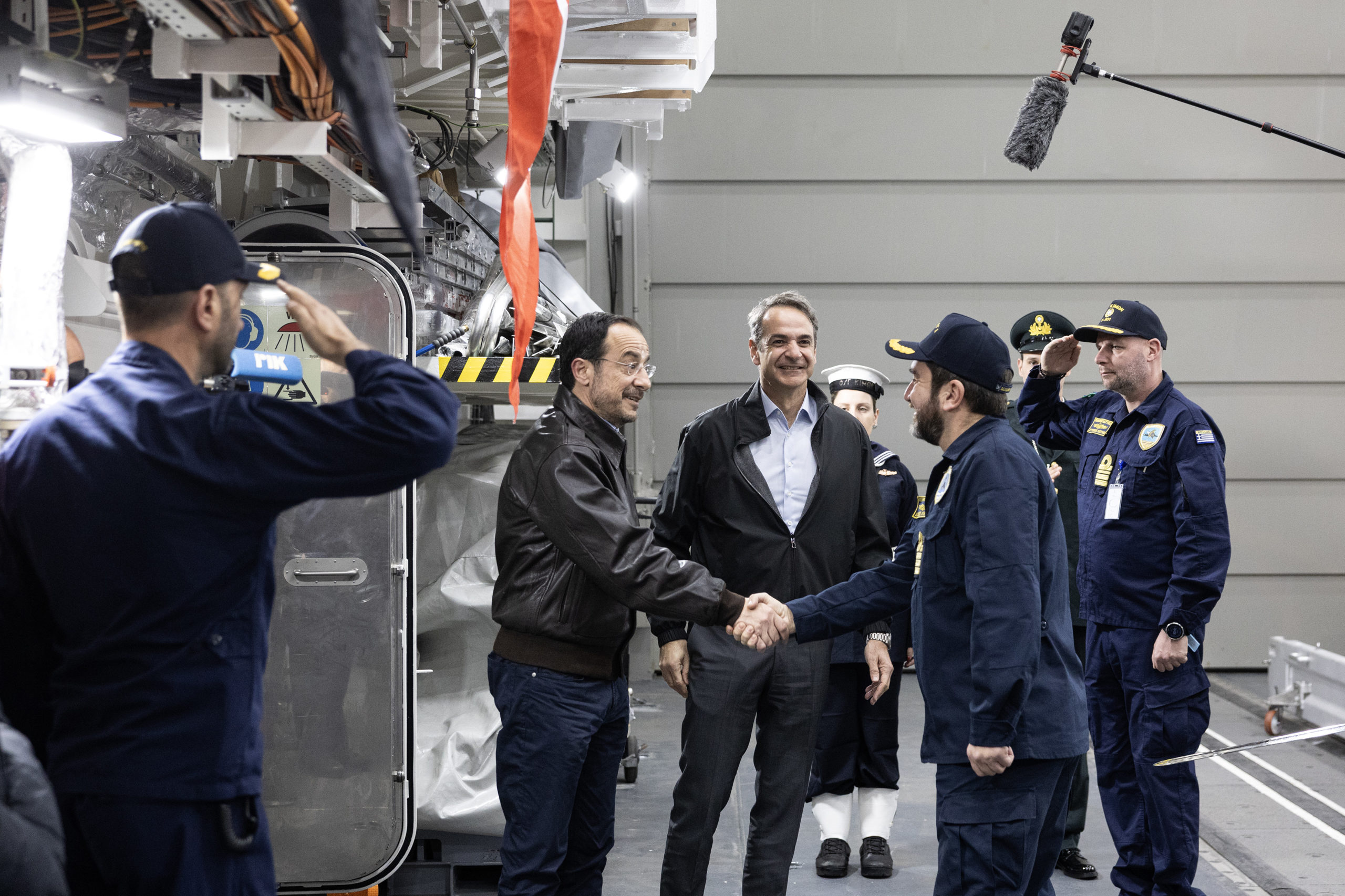 Κυριάκος Μητσοτάκης, Νίκος Χριστοδουλίδης, Φρεγάτα, Κίμων