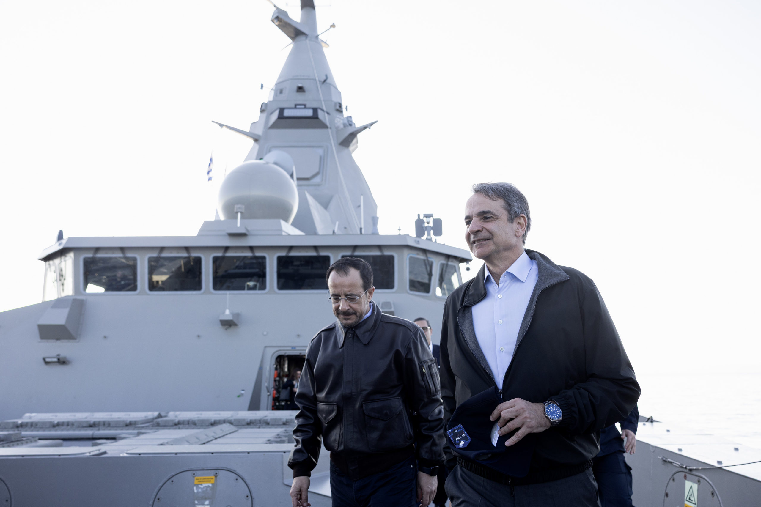 Κυριάκος Μητσοτάκης, Νίκος Χριστοδουλίδης, Φρεγάτα, Κίμων