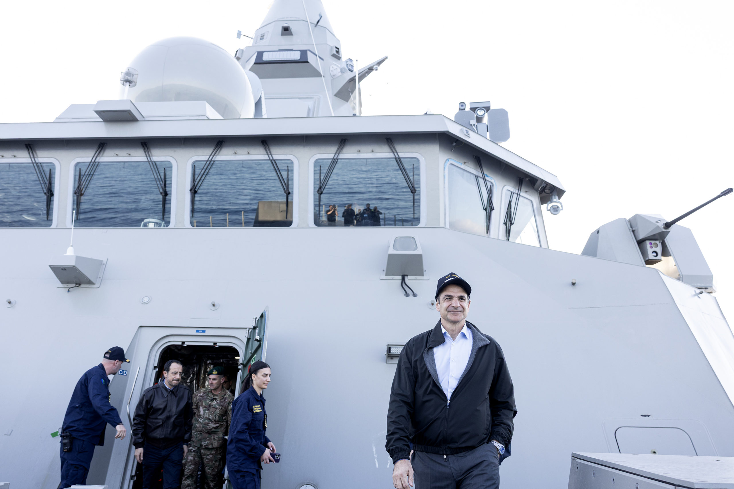 Κυριάκος Μητσοτάκης, Νίκος Χριστοδουλίδης, Φρεγάτα, Κίμων